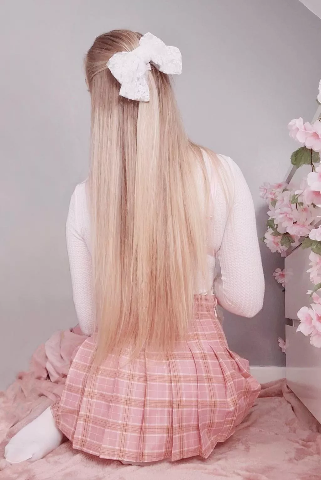 I love big hair bows ðŸ¥°ðŸŽ€