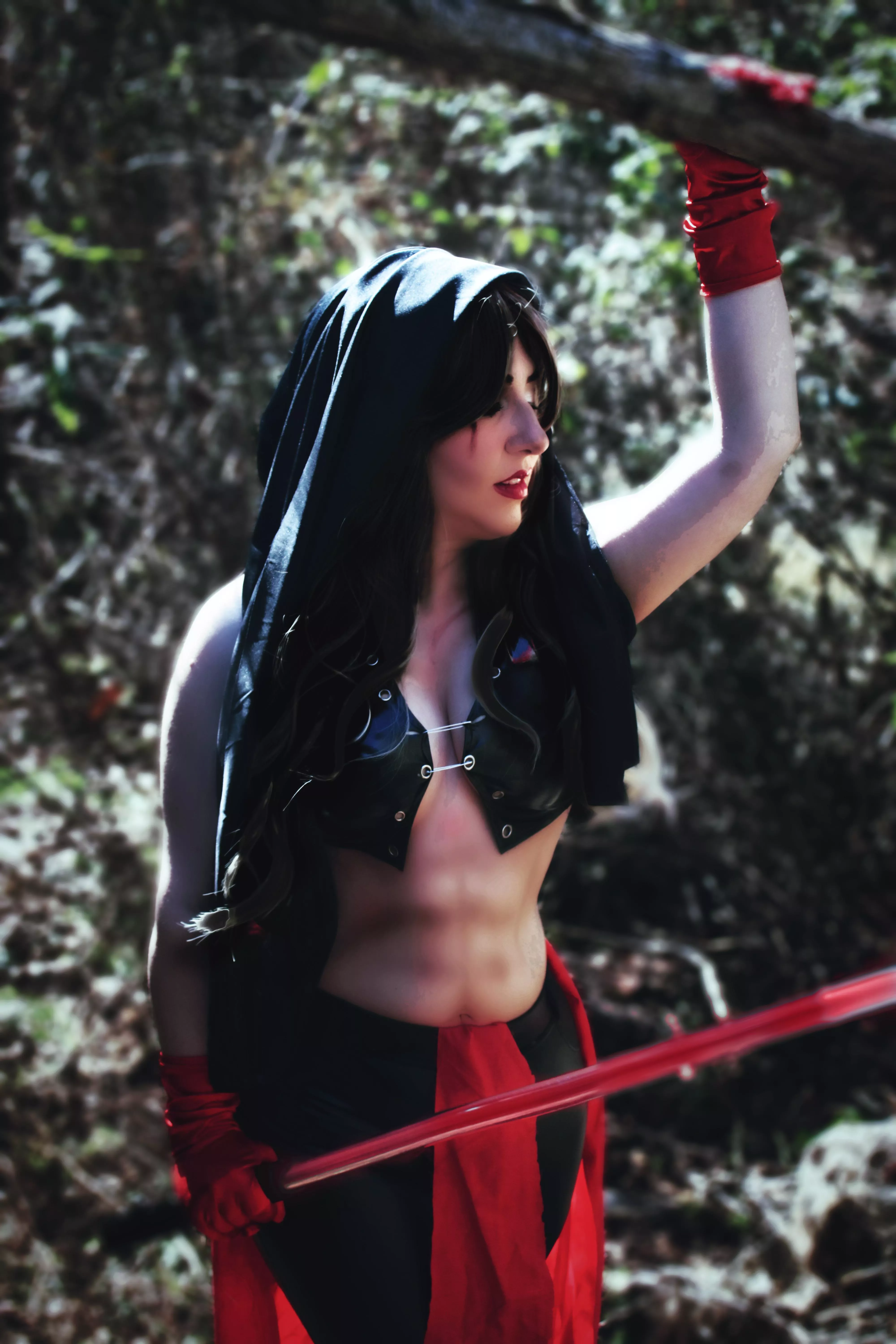 I love how my first shoot turned out! Sith Lady by Cosplayallie! Inspired by Jessica Nigri!