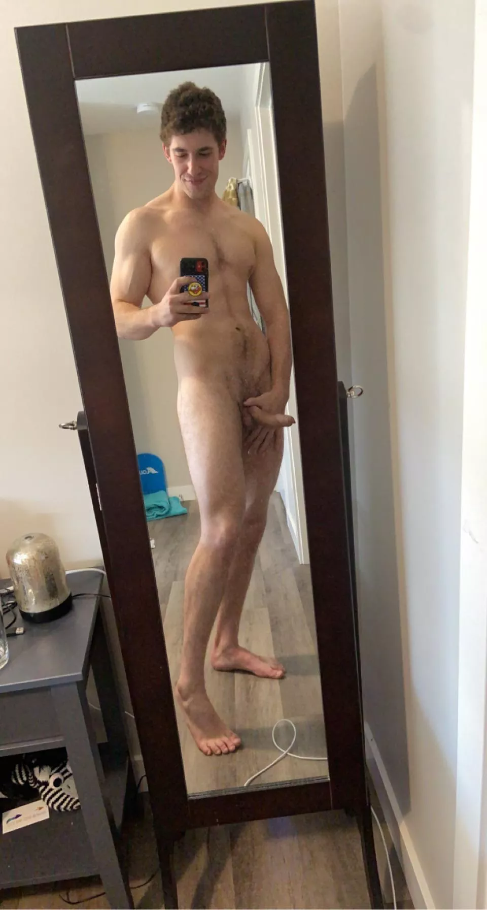 I love seeing your ass in the mirror while you suck my cock