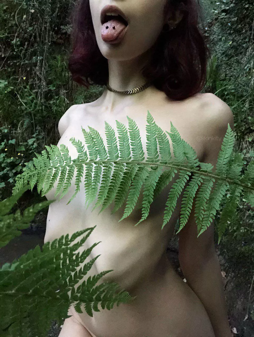 I love stripping naked in the wild