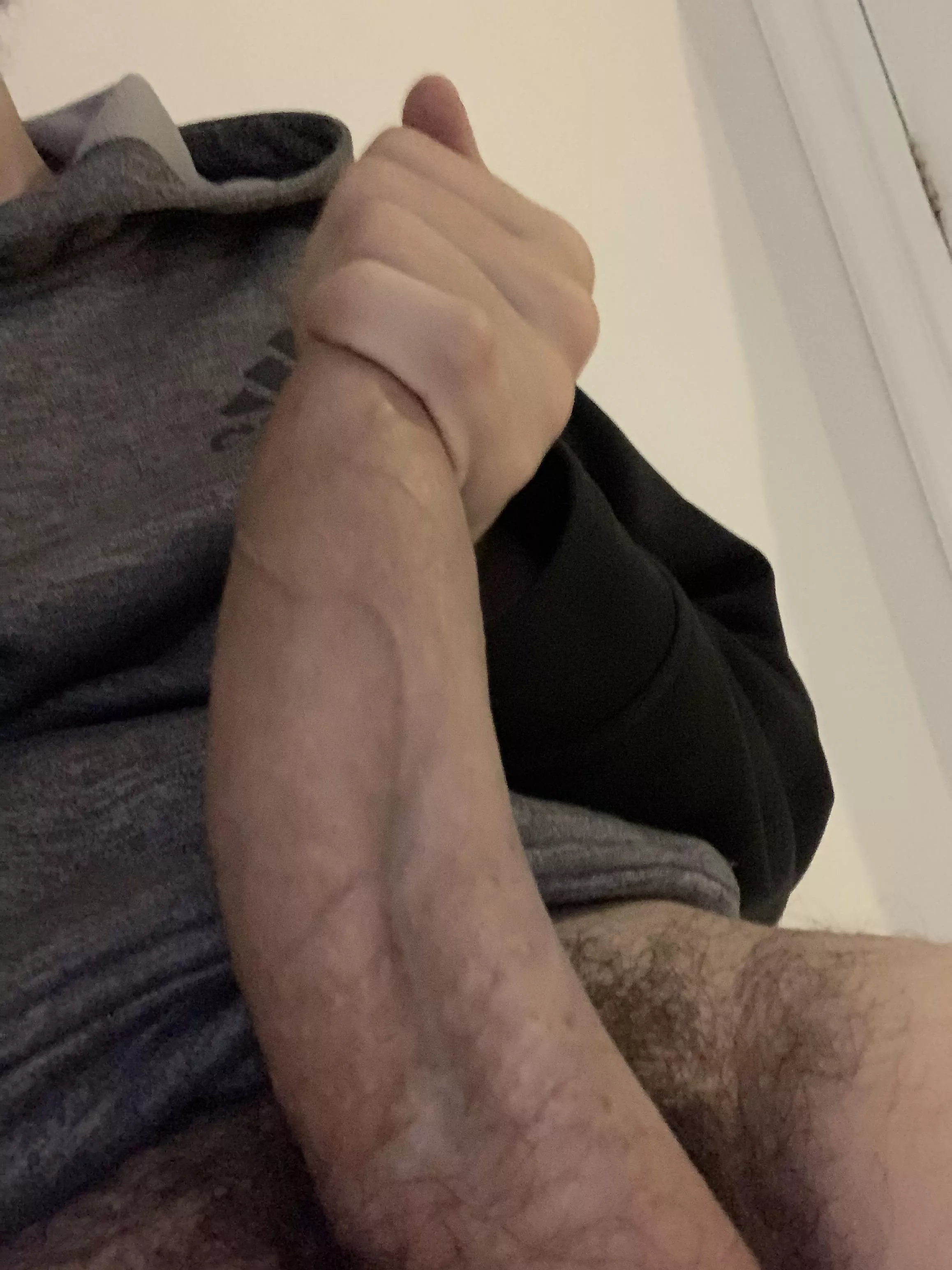 I love stroking my cock