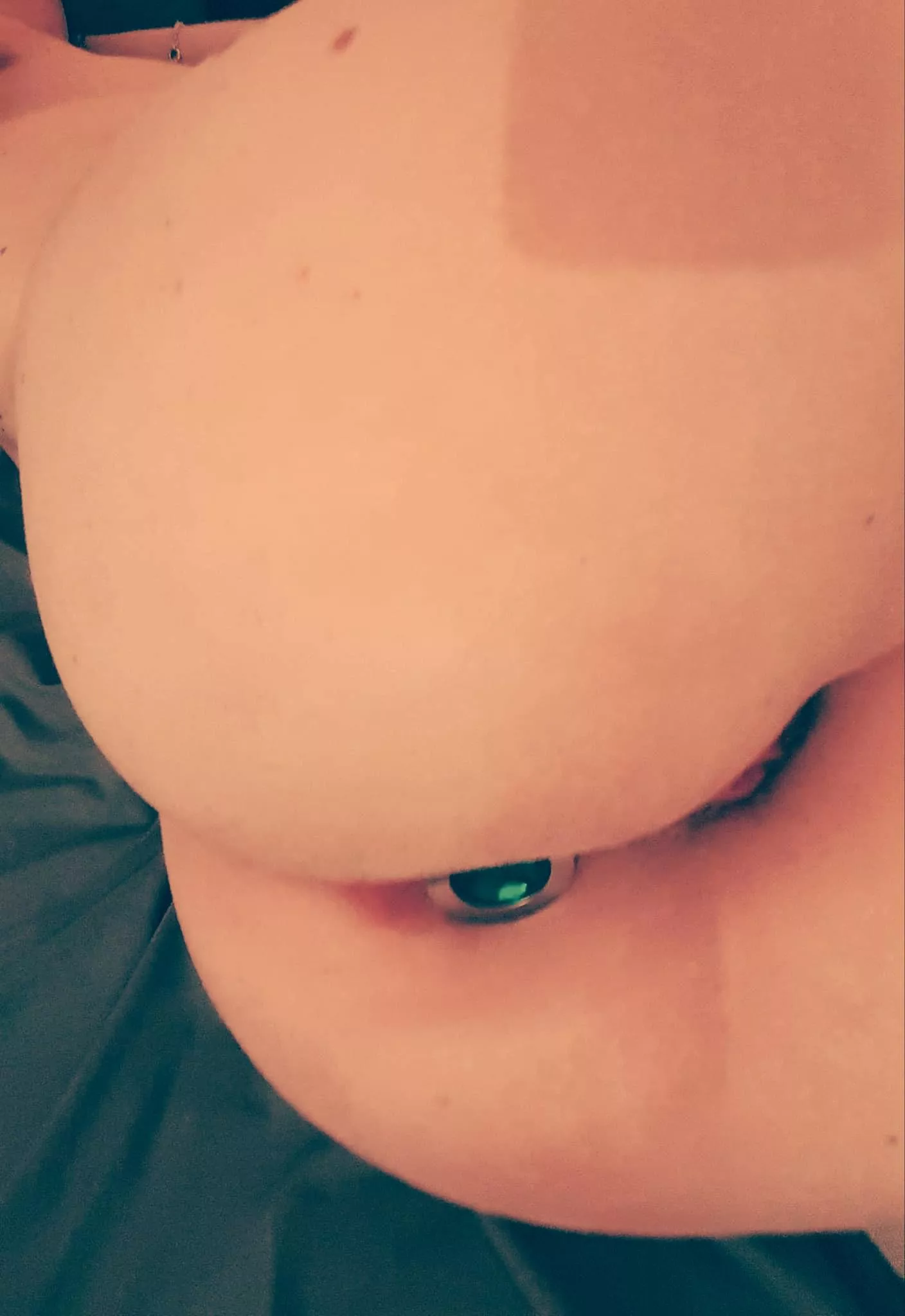 I love the feel of having my ass filled... Wish it was bigger though. ðŸ˜œ