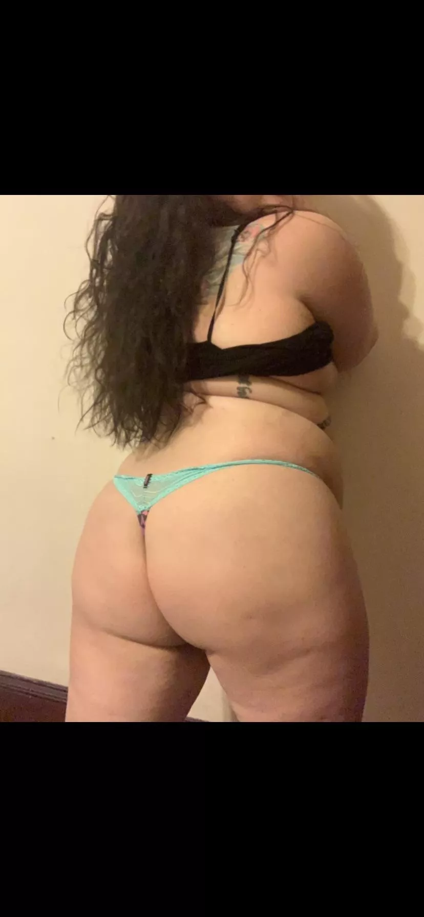 I love the way my ass swallows up a thong