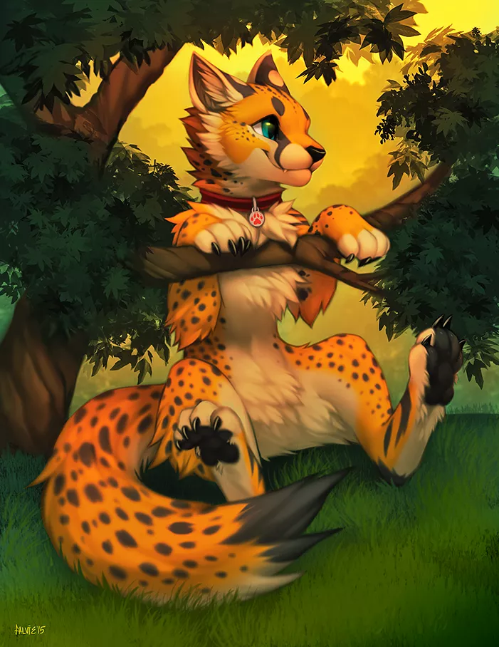 I love trees (art by Falvie)