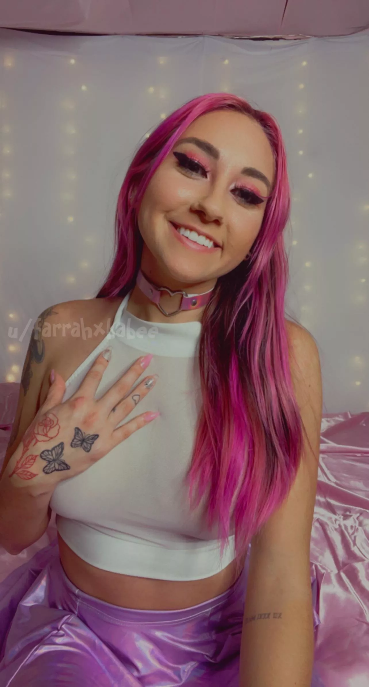 I loved having purple hair but this pink turned out better than I thought! ðŸ’–âœ¨