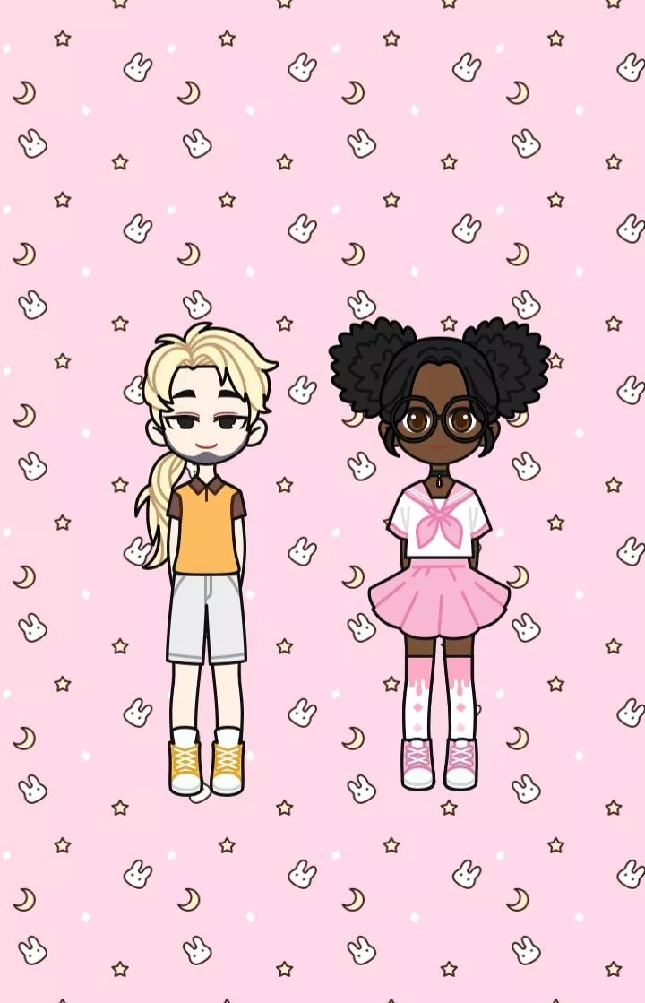 💖I made an avatar and me and my daddy on LilyStory💖