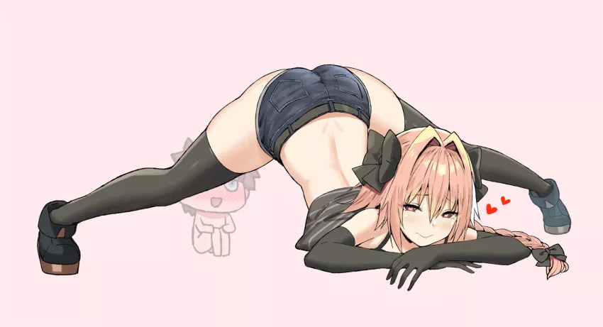 I mean... Astolfo being perfect as usual! 🥰 Also an outfit all us traps have! 🤭 (Sky Freedom)