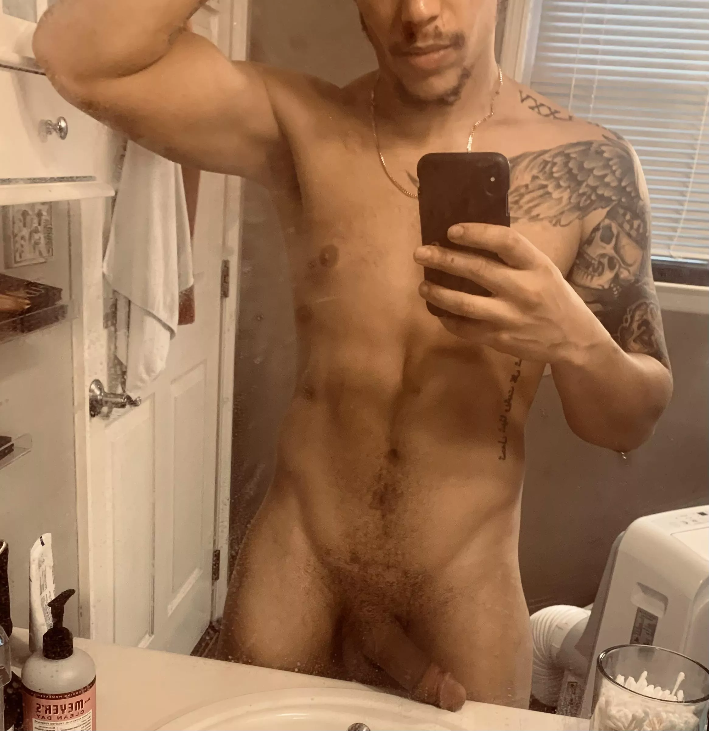 I need to clean this mirror… wanna help?