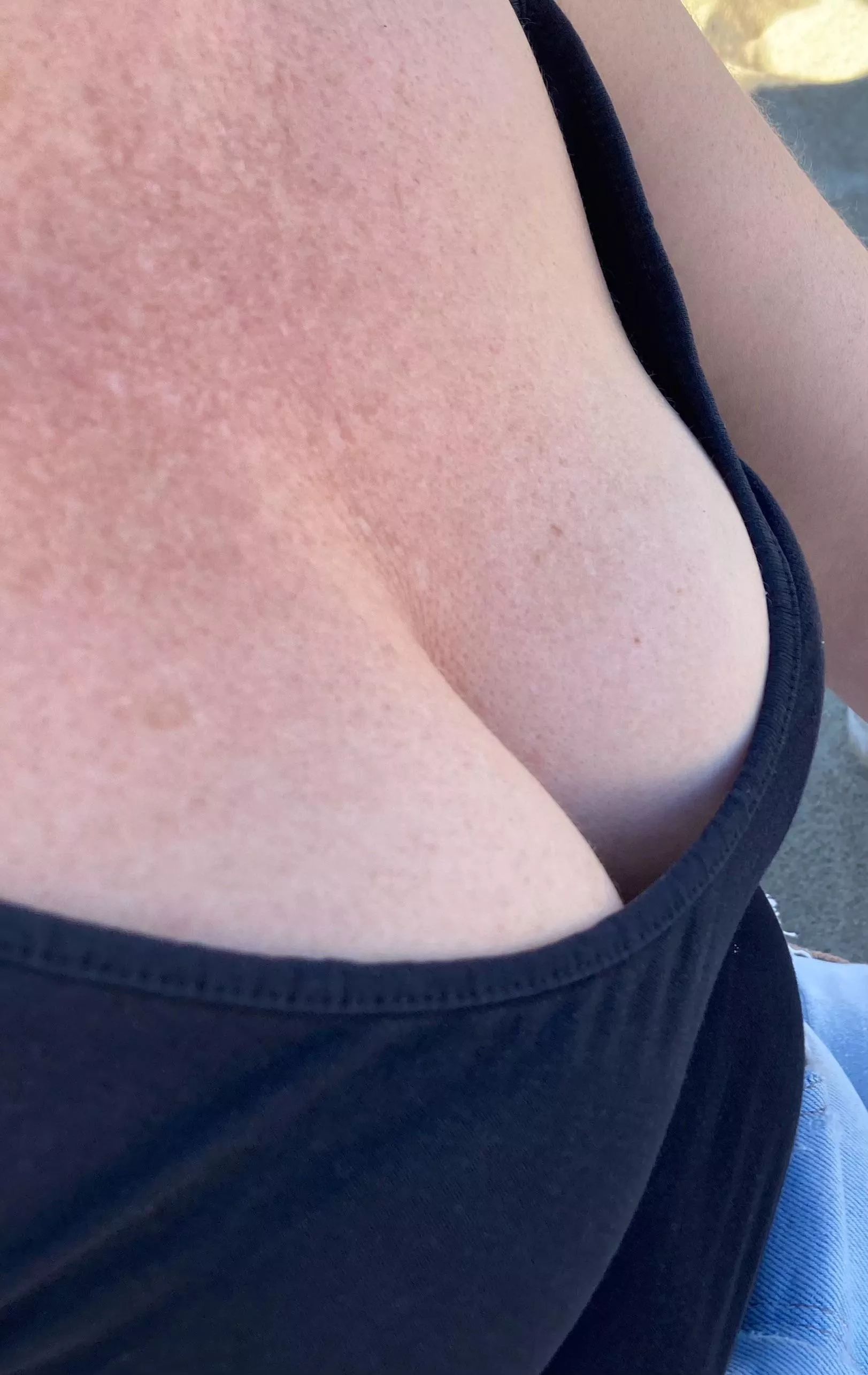 I seem to be getting lots of smiles from the dads in the park today. Too much? - 45 [F]