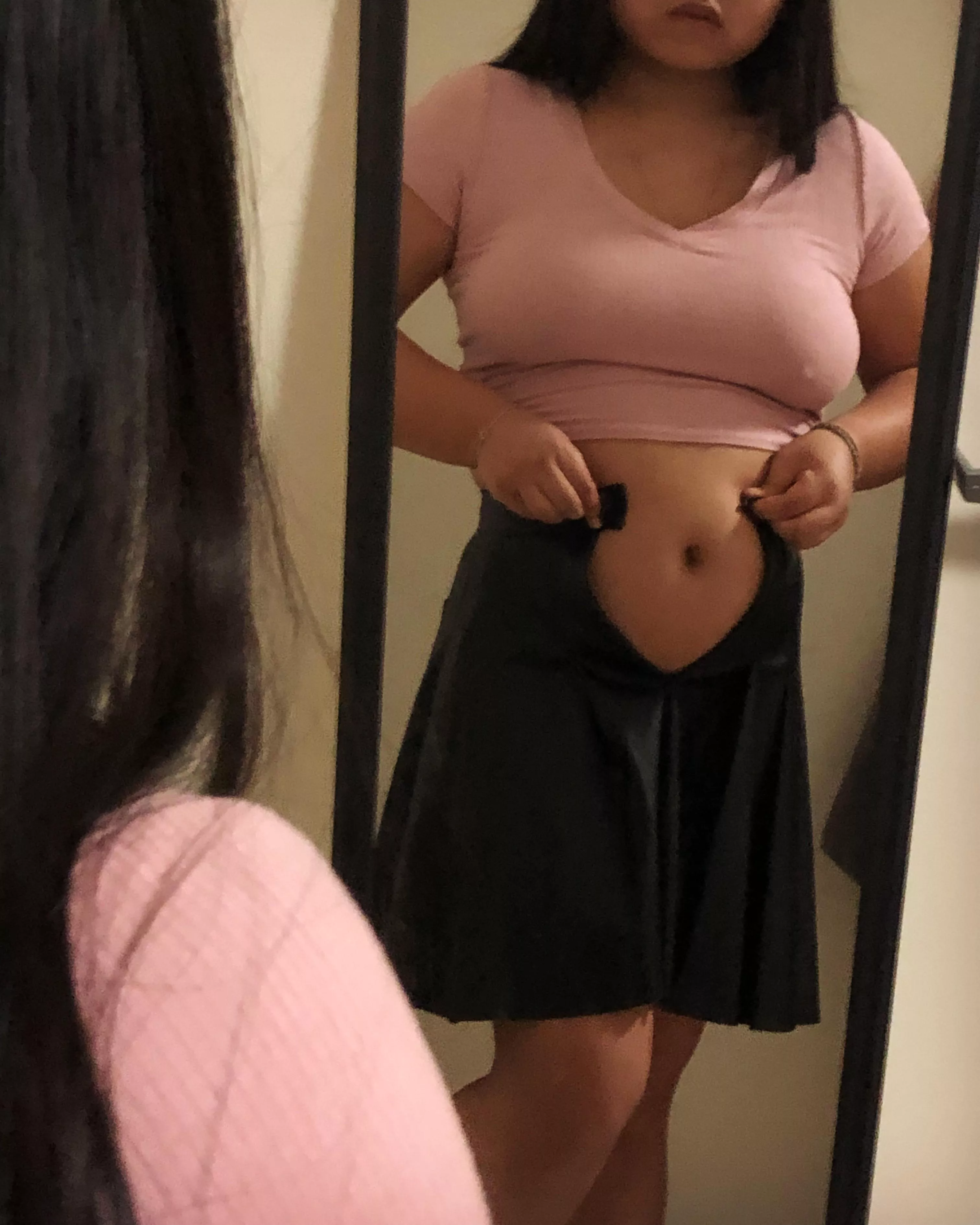 I swear this skirt used to fit me…