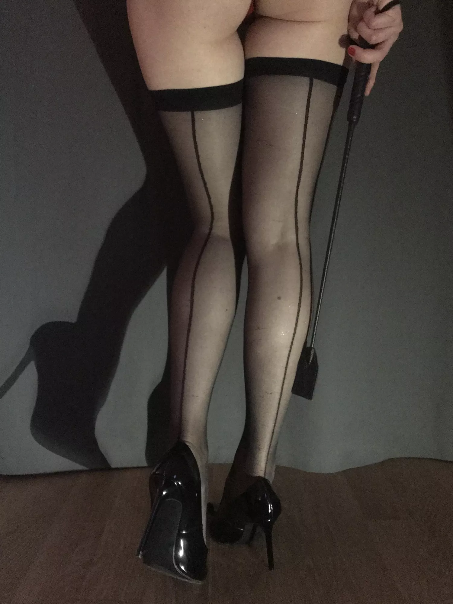 I think my legs were made for wearing stockings