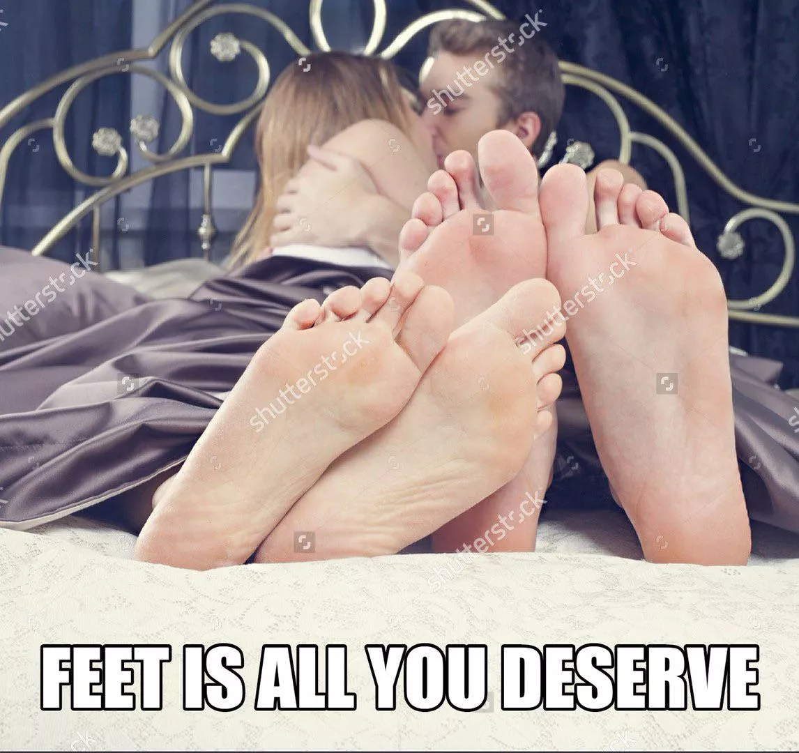 I used to just get hard at the sight of pretty lady feet. But now…