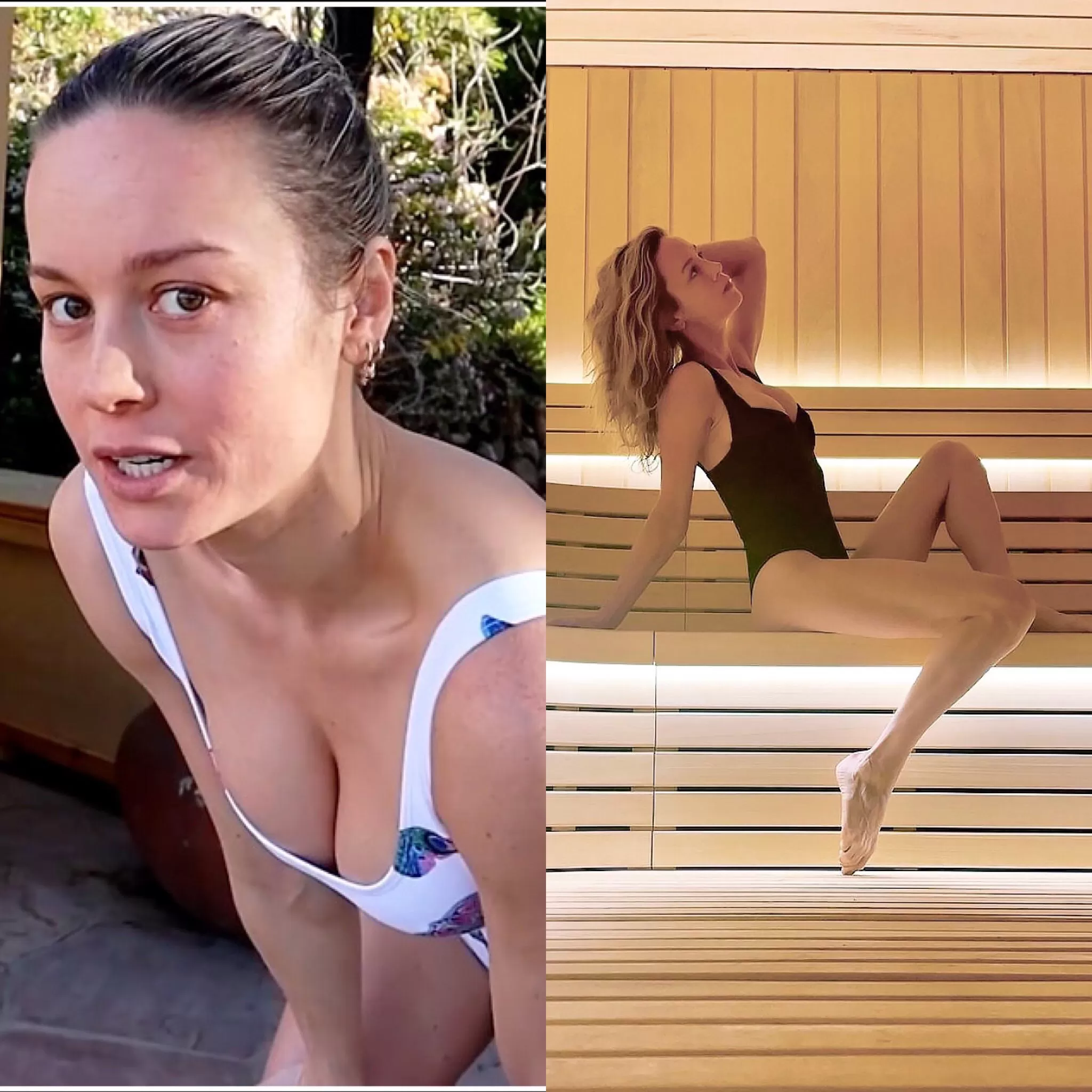 I wanna make the most passionate and sweaty love with Brie Larson in the sauna…