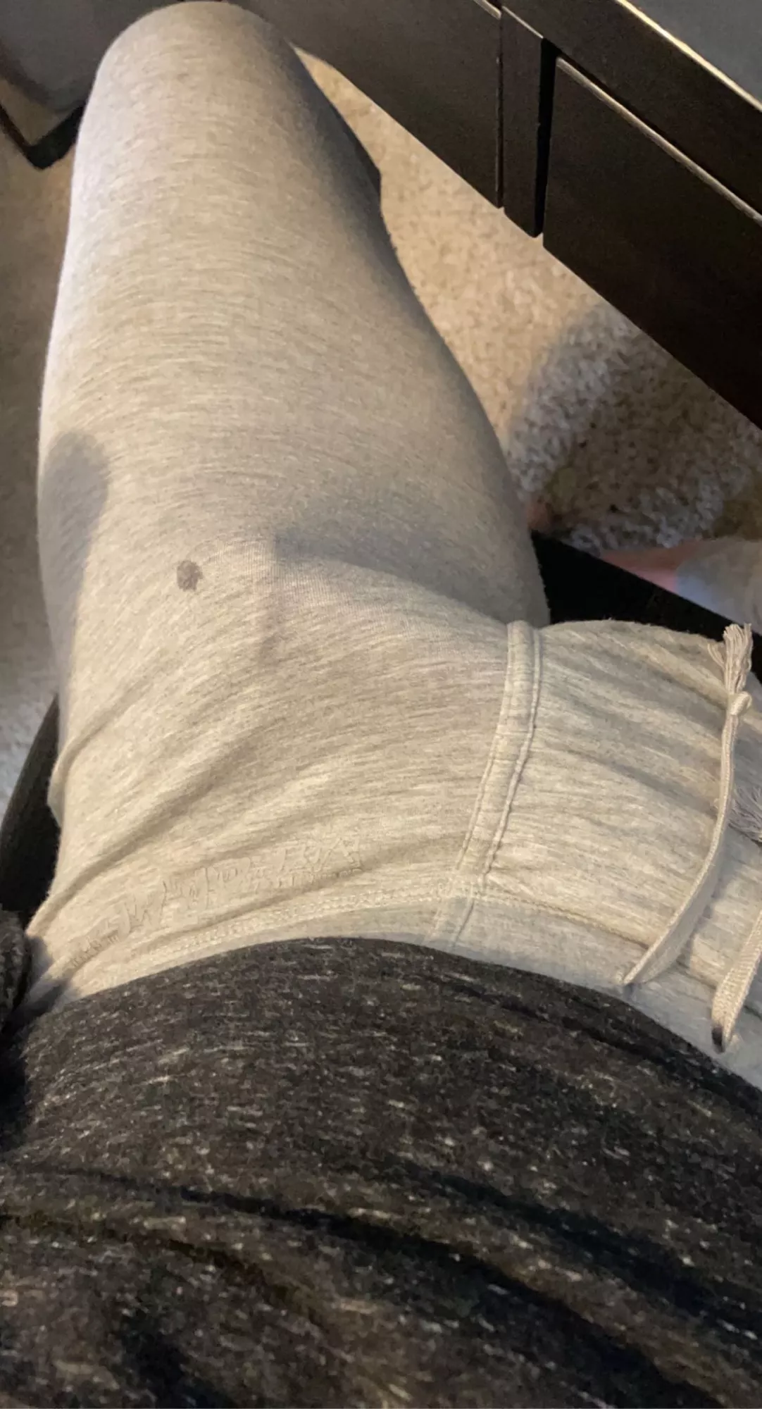 I was told you guys like grey sweatpants 🍆