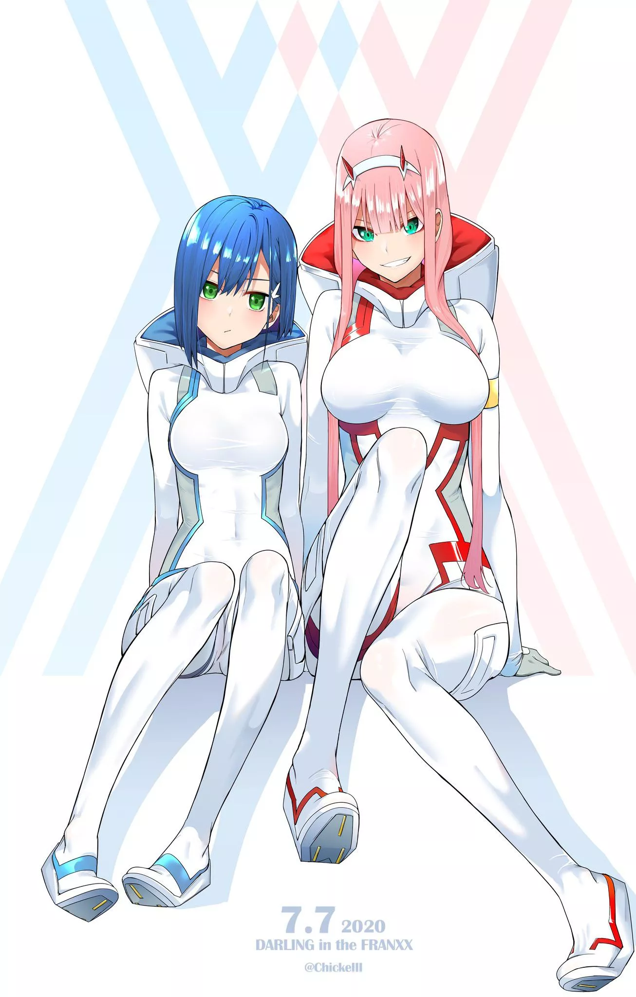 Ichigo x Zero Two