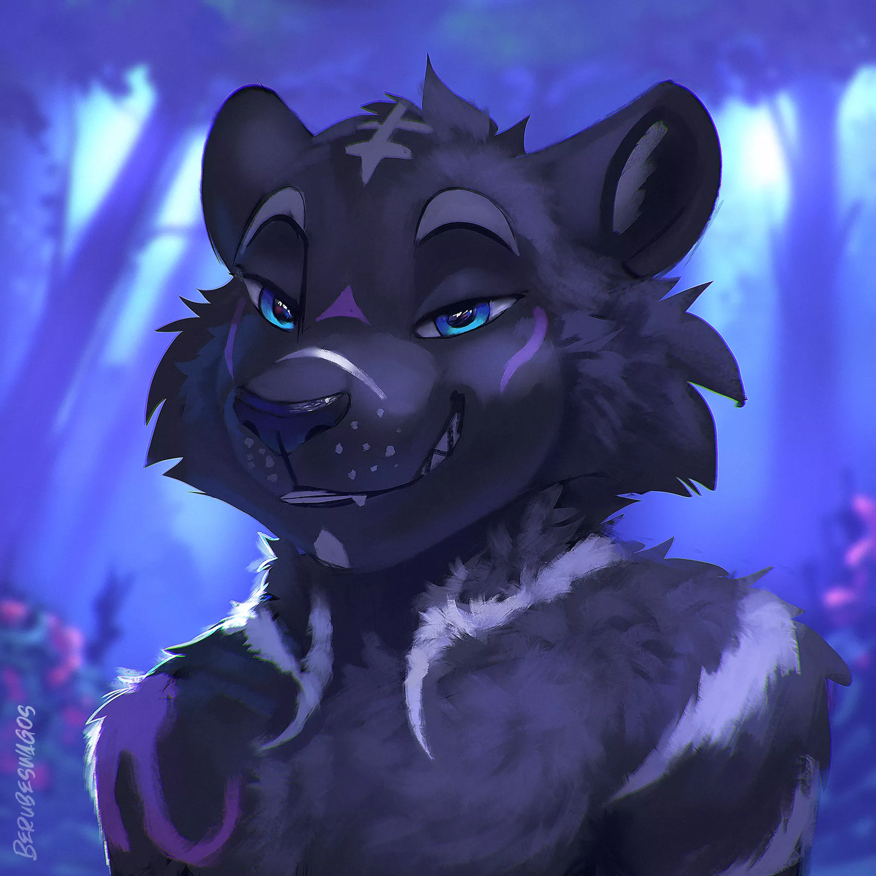 Icon for kovac, art by me @berubeswagos on twitter !