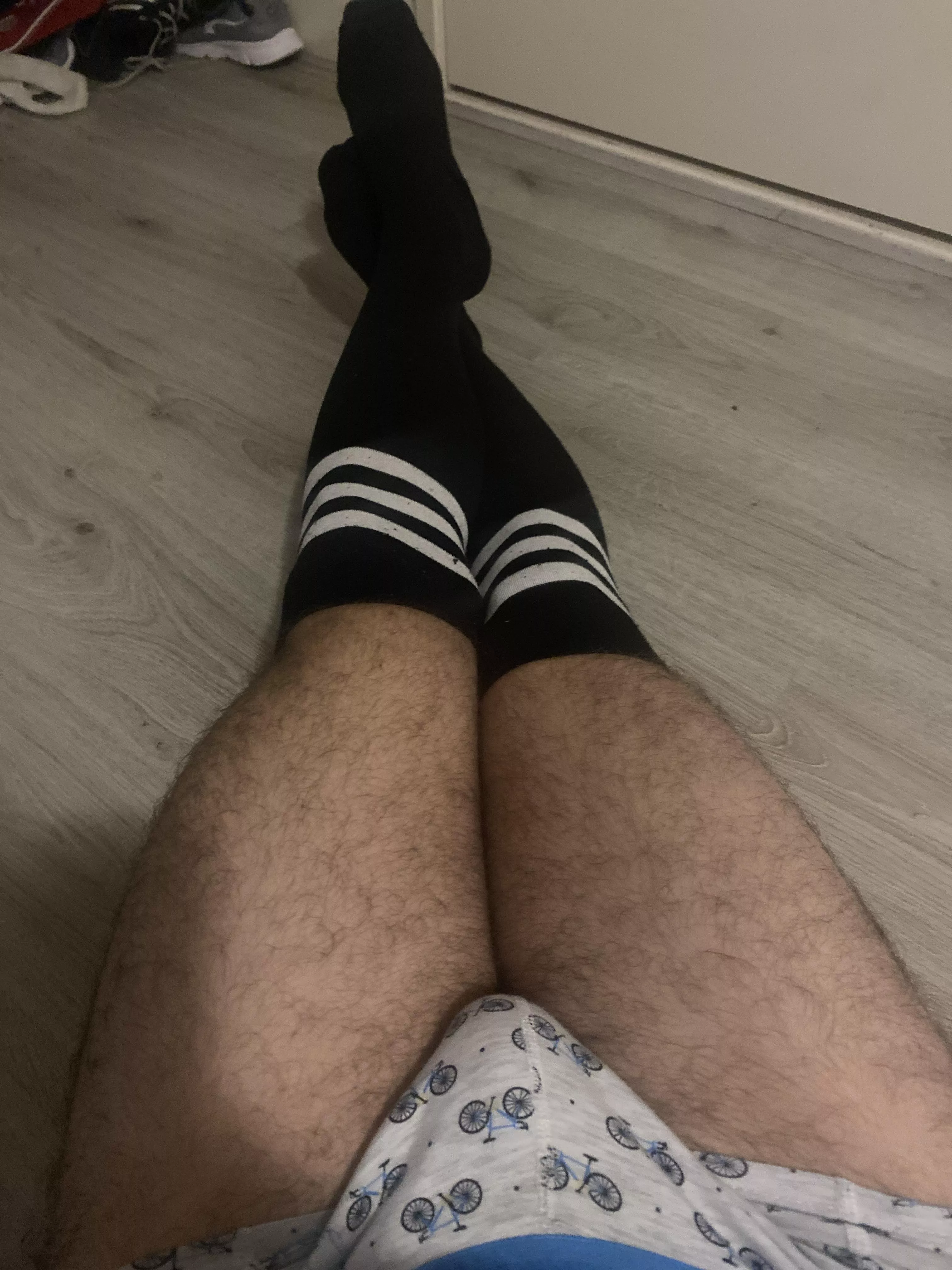 I'd love to enjoy these socks with someone ;) dm open