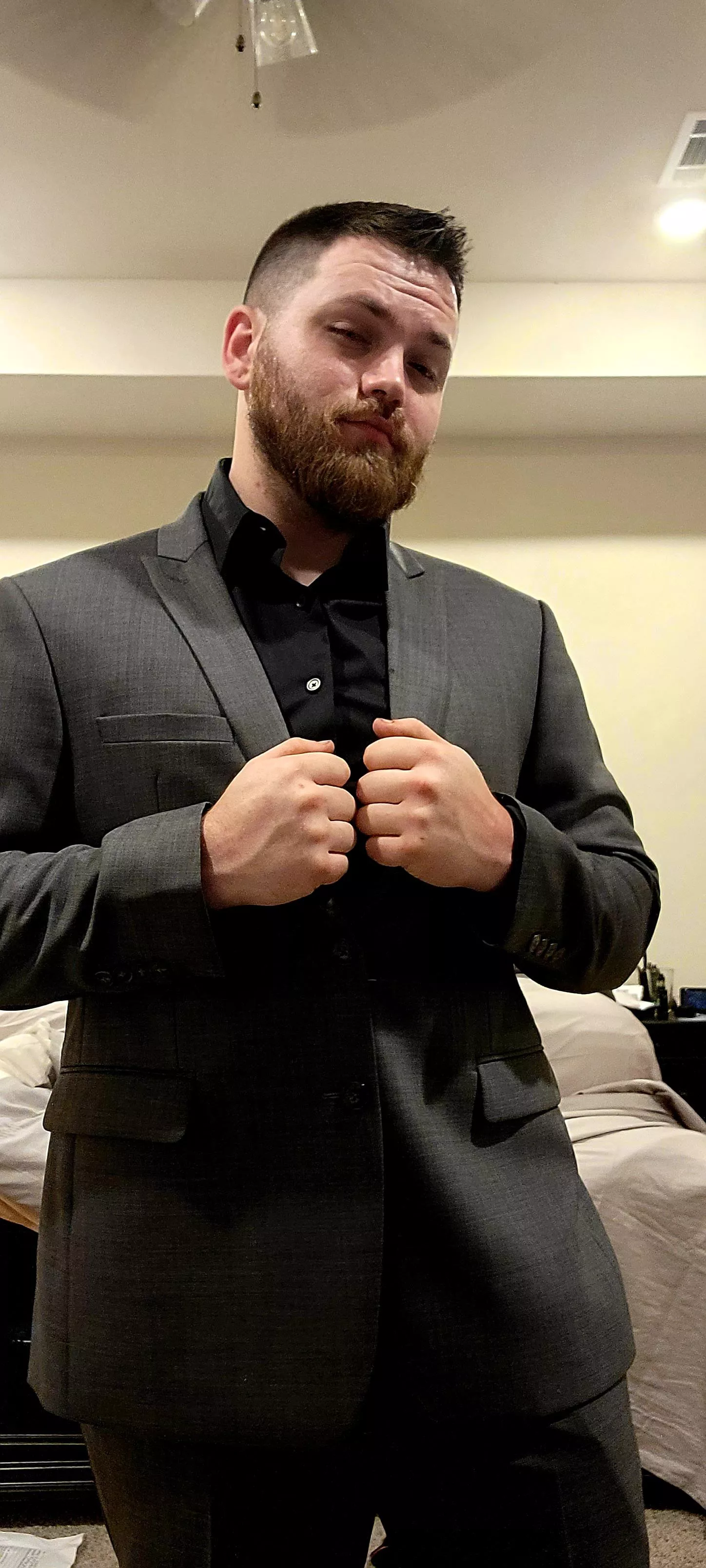 I'd wear a suit every day if I could