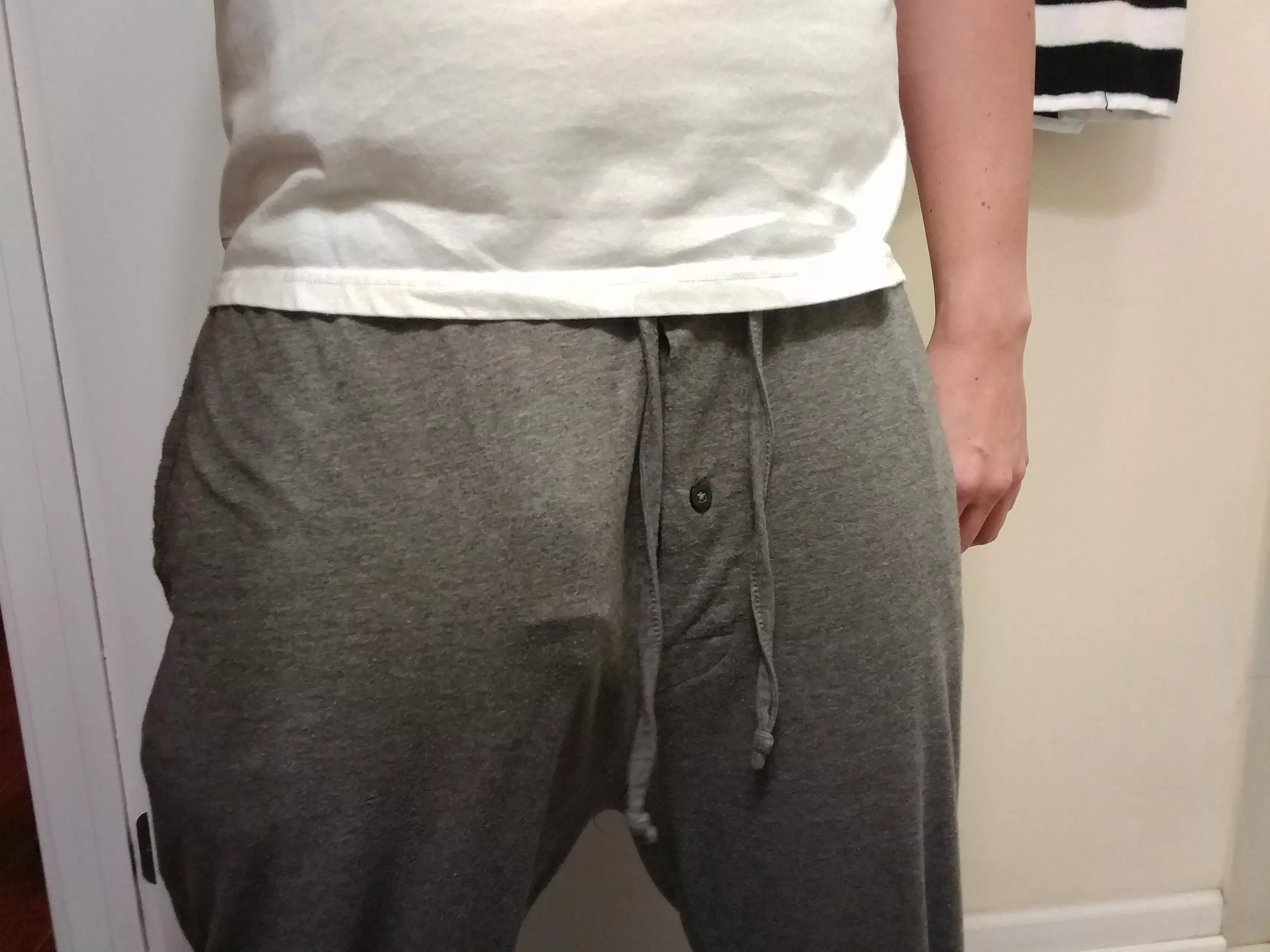 If the IT guy comes to check out your computer in his grey sweats, what do you do?