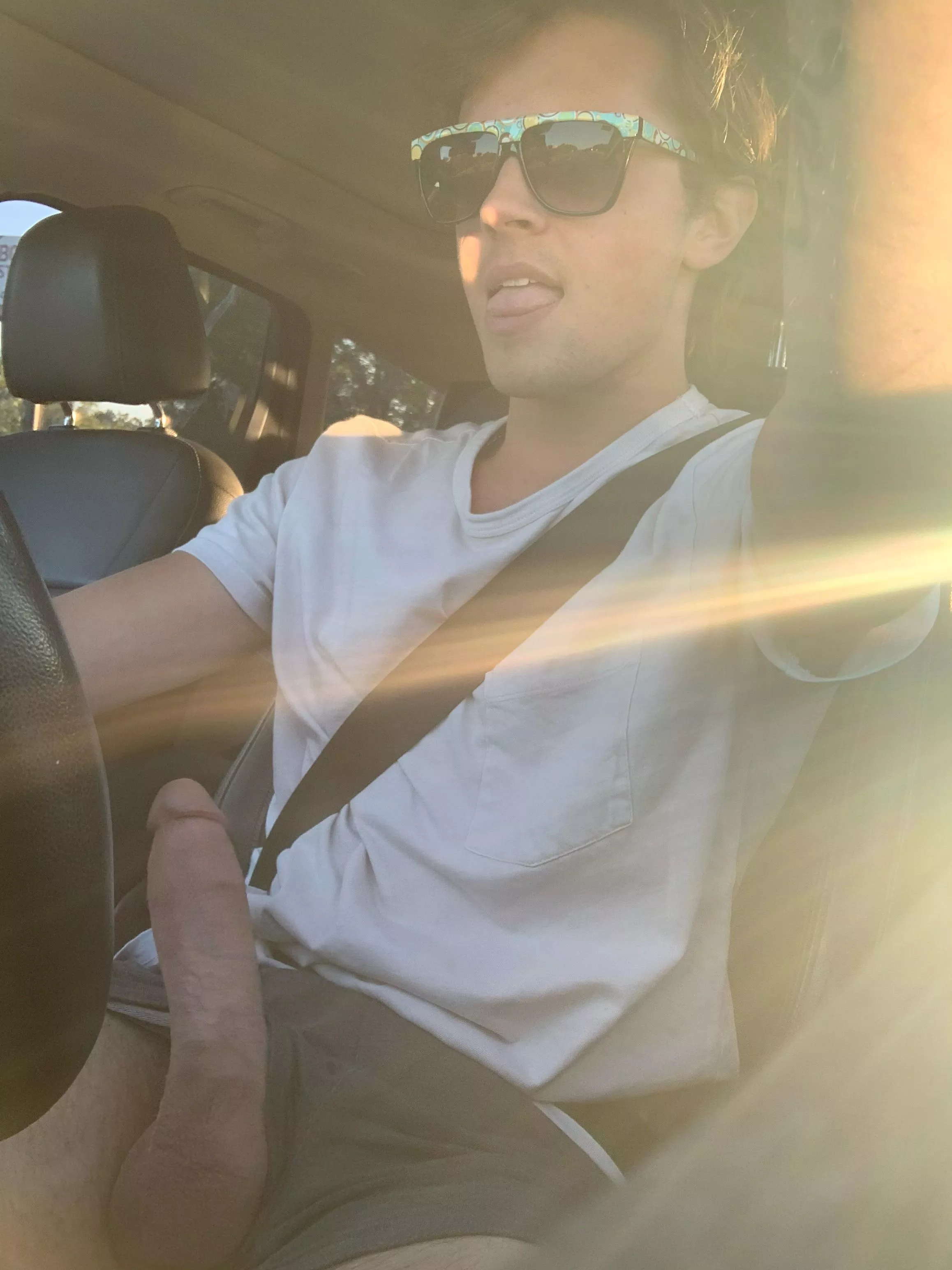 If you ever wondered what the guy next to you on the freeway is doing … [m23]