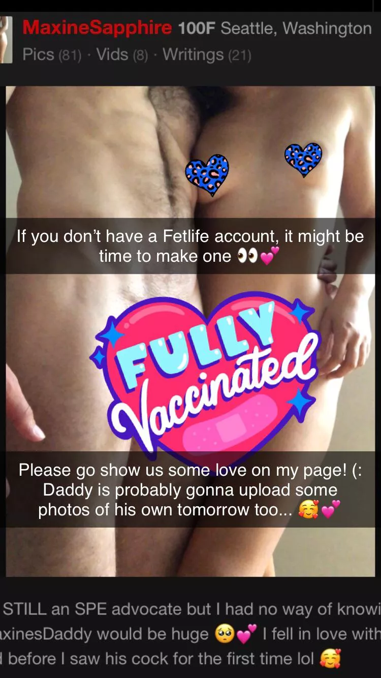 If you’re not on Fetlife already, it might be time for you to make an account 👀🔥💕🥰😛🥺😰💦🍆🐱