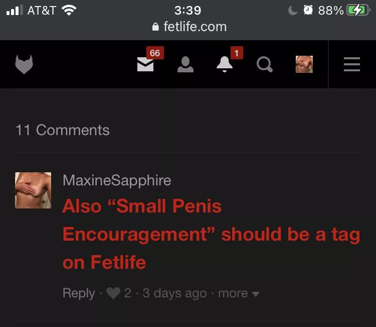 (: if youâ€™re on Fetlife