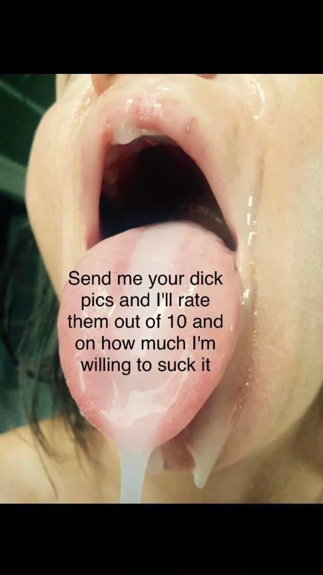 I’ll also rate on taking it and cumshots