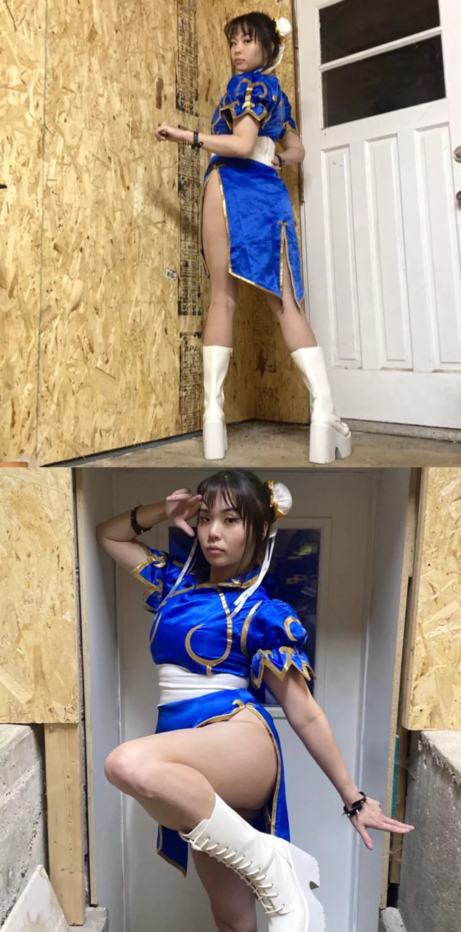 Iâ€™m Chun-Li for Halloween!