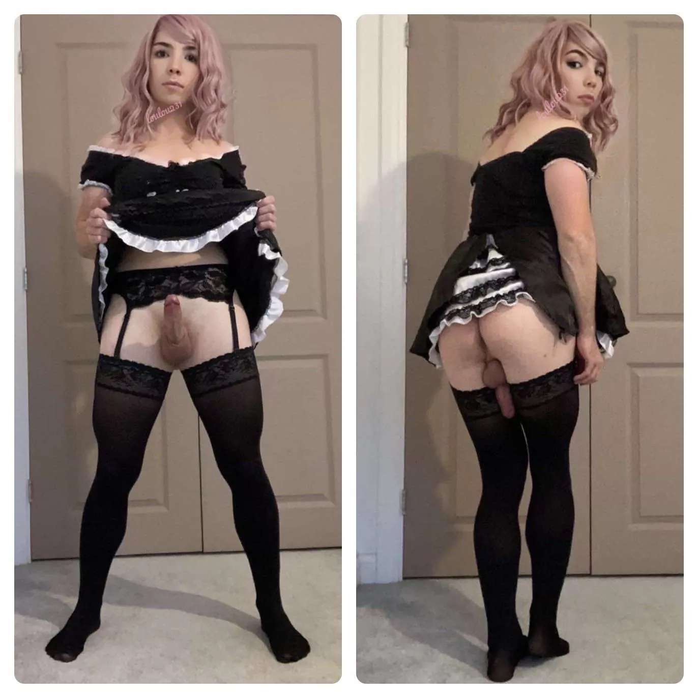 i’m loulou, your new maid.. am I top or bottom first? 💕