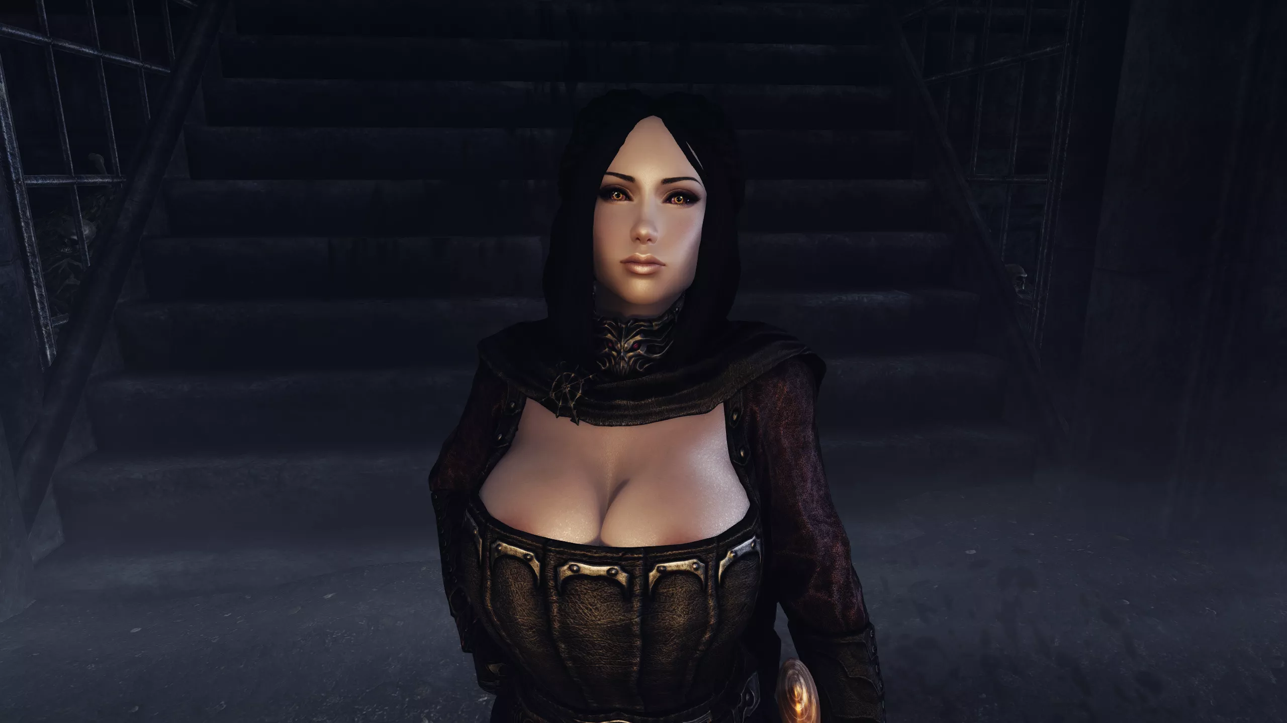 I'm making a vanilla+ Serana replacer, still testing atm. Sweet, wholesome, nice rack. She is to be my final mod, I'm scheduling other releases first.