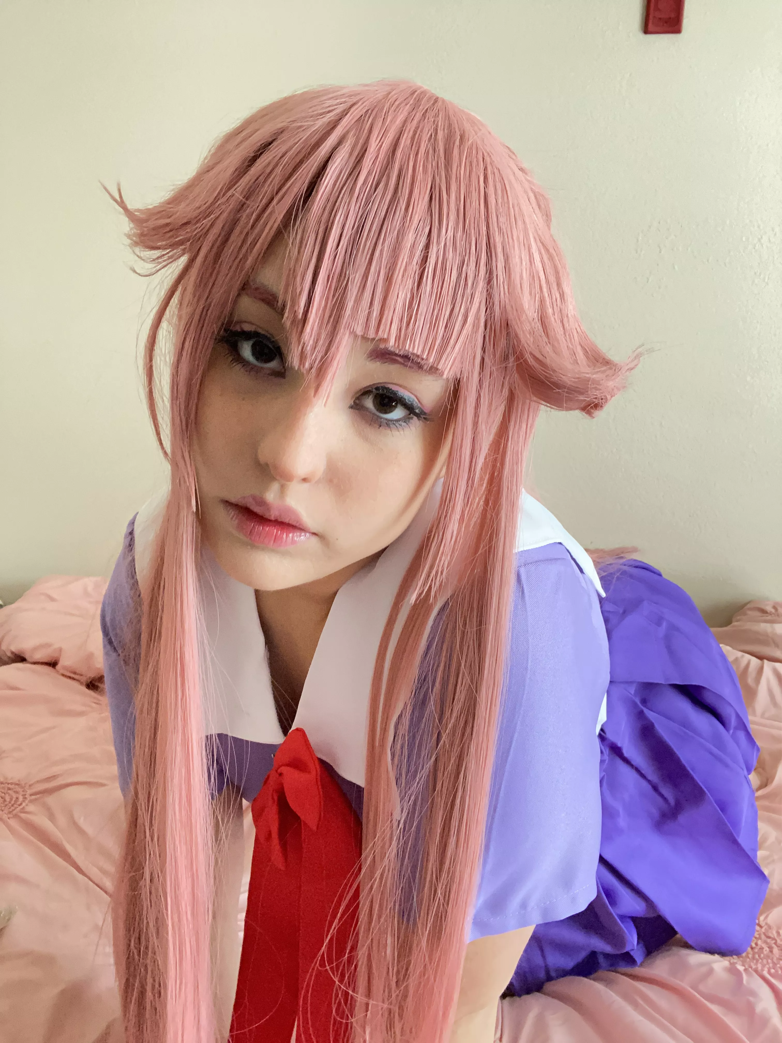 I'm new to this sub but here's my Yuno Gasai Cosplay