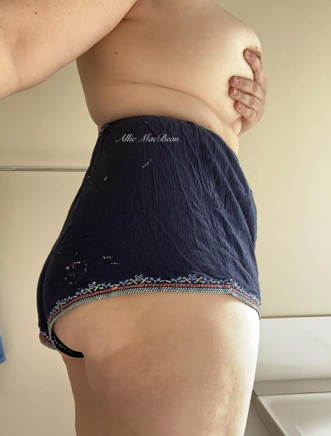 I’m painting my house…got paint on my shorts. Tips to get the paint of[f]?