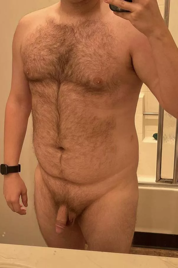 I’m starting to like my body hair. What do you think???