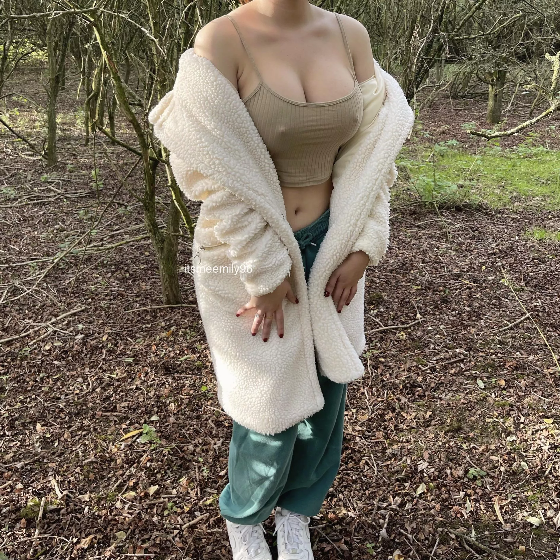 Imagine stumbling across me in the woods