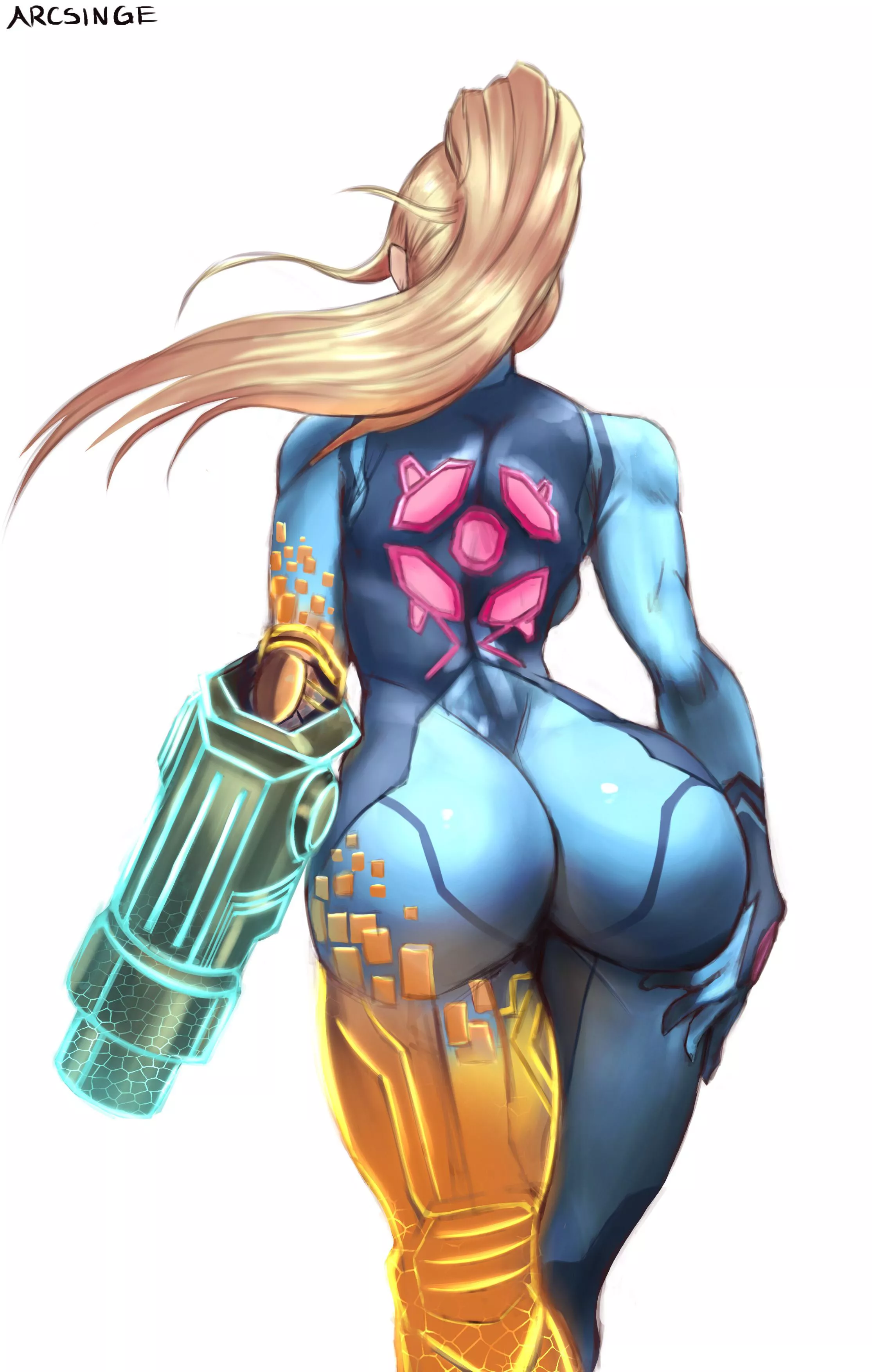 In celebration for Metroid Dread (By Arcsinge)