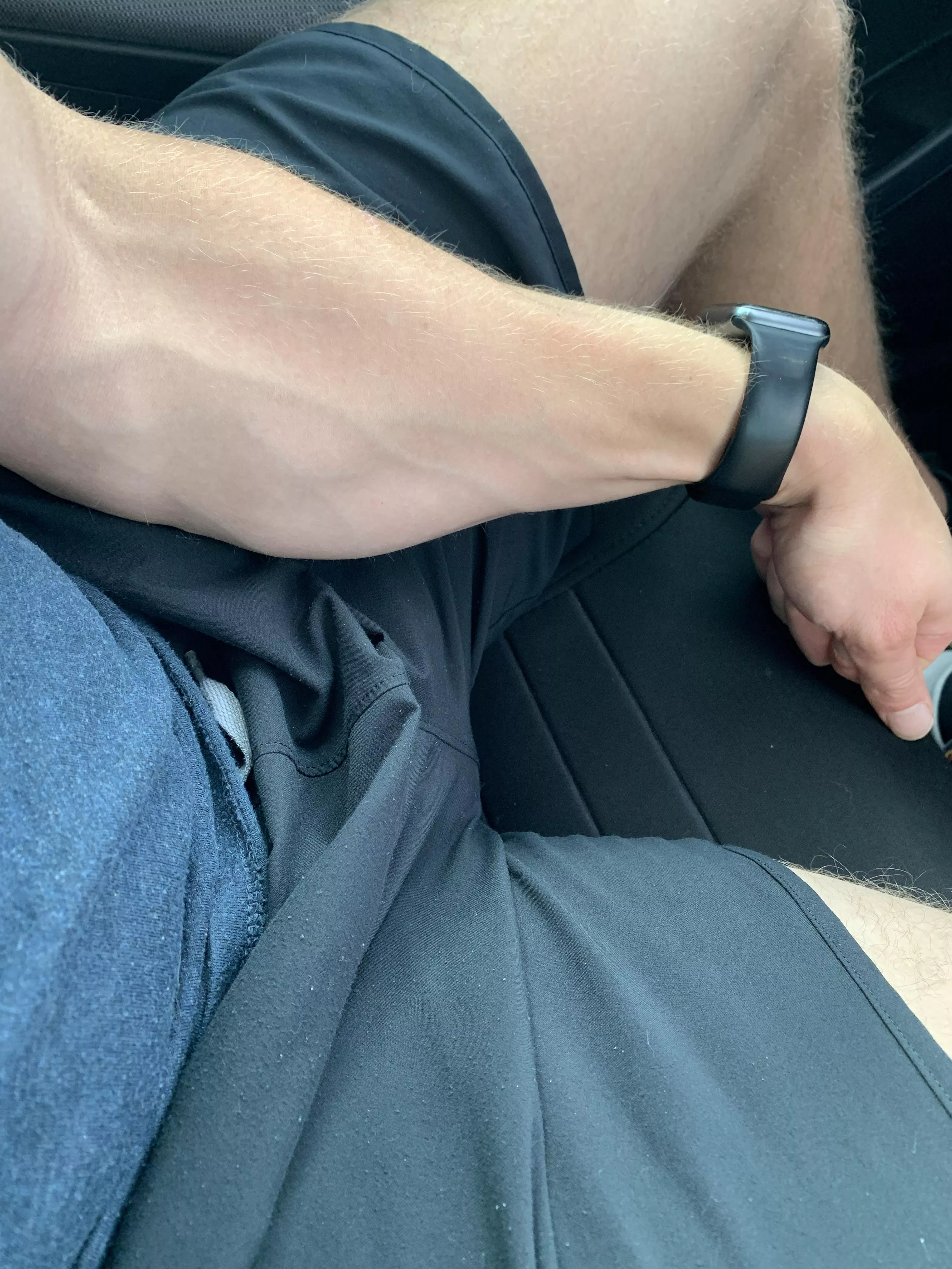 In the car after the gym. Figured I’d share these throat grippers. Any takers?