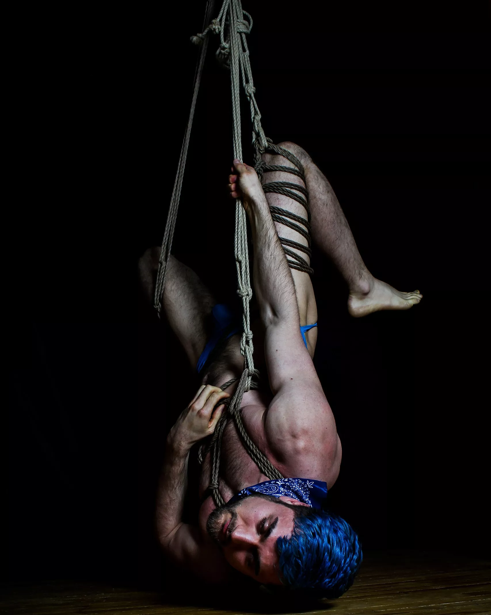 Inversion suspension from my last rope session