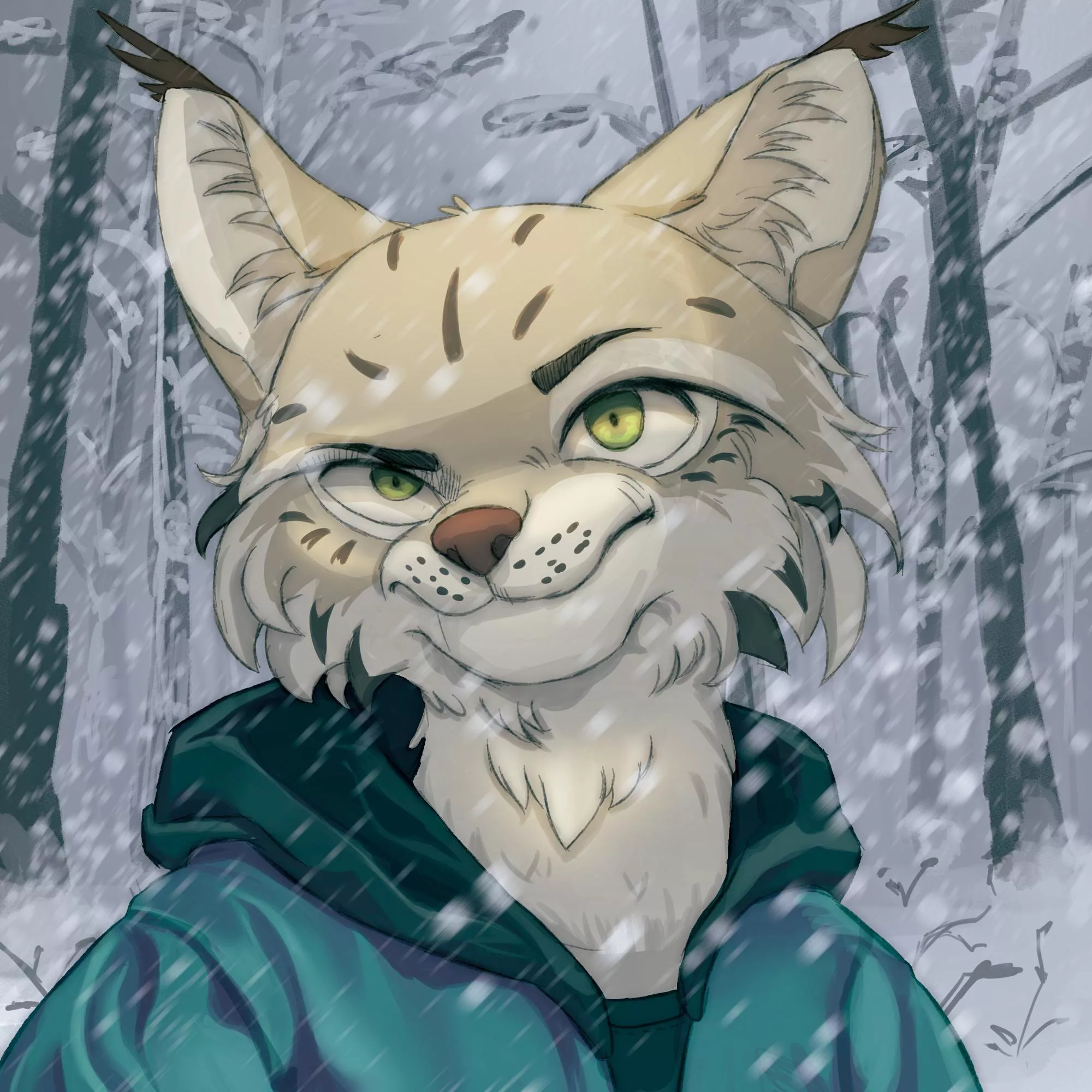 Is cold here, no? (art by me /Twitter @Kitauart)