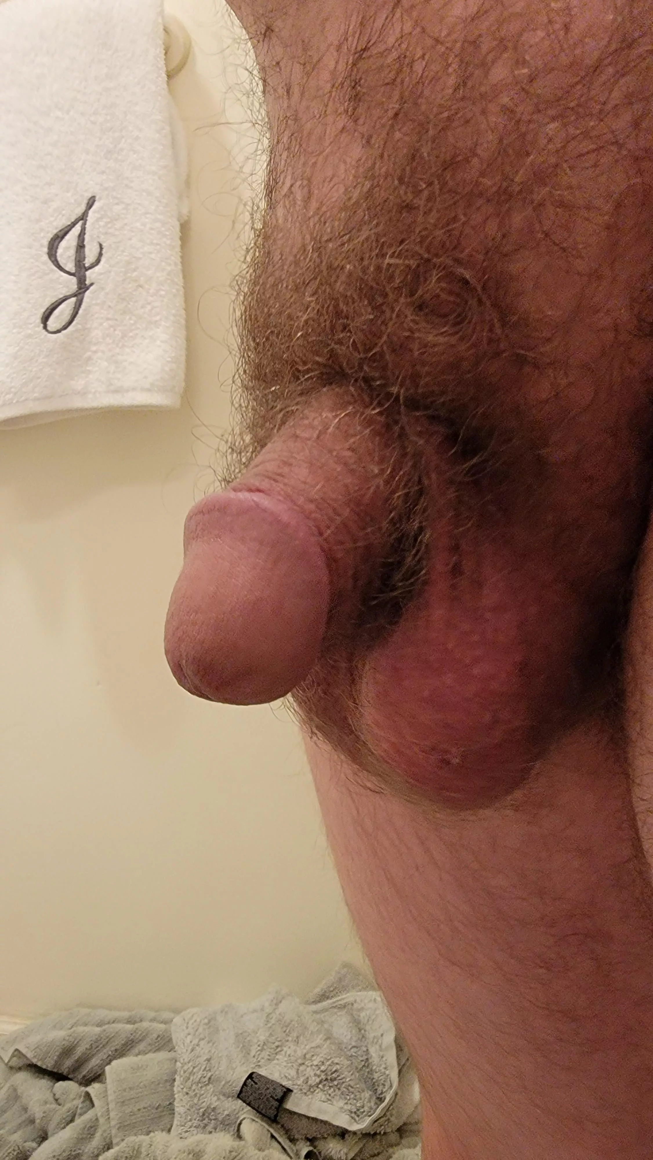 Is my softie a little small, or my balls just big??