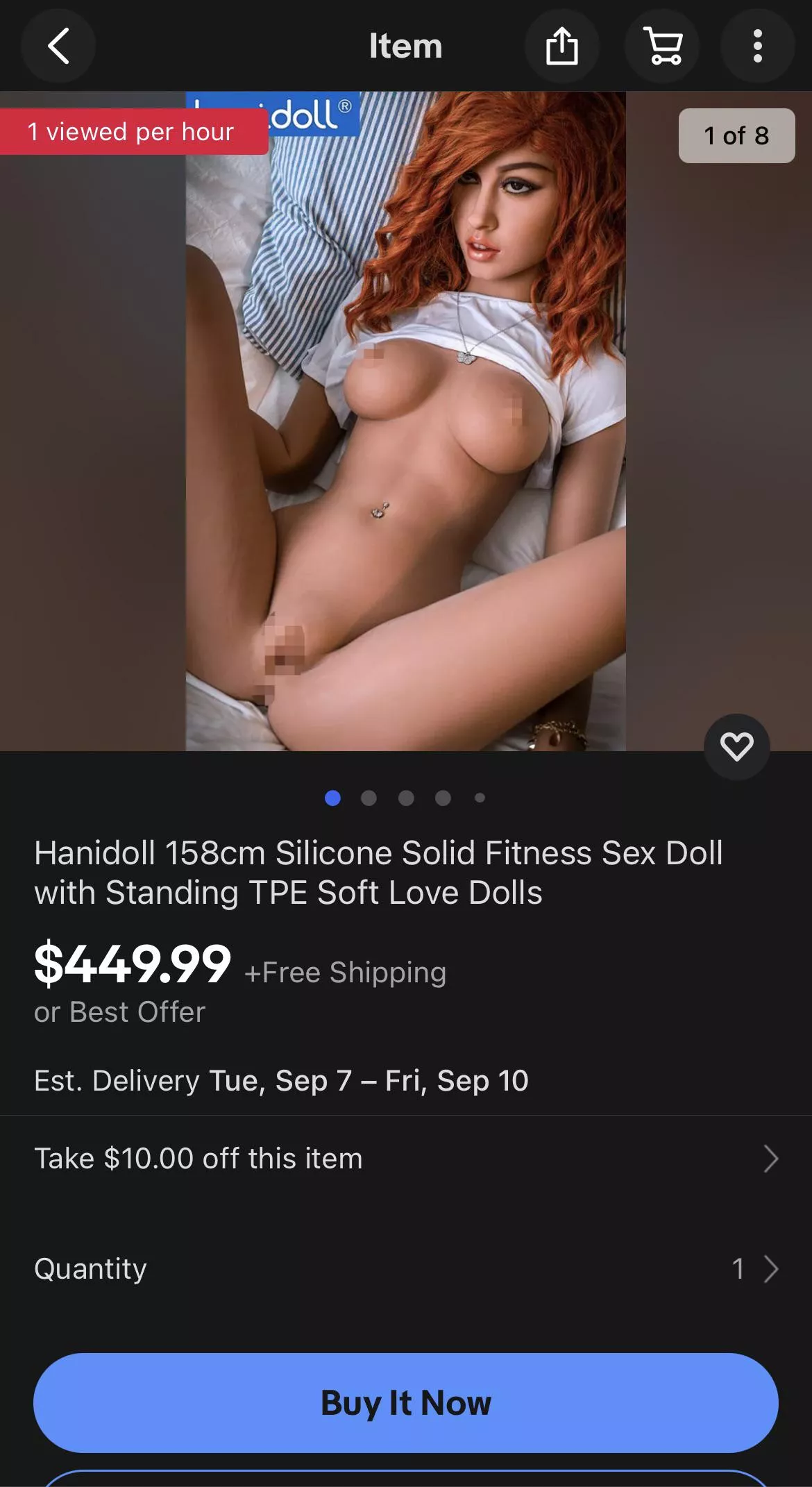 Is this a scam? This is from the eBay store hanidoll. This is the model I want exactly and Iâ€™ve seen this for up to $5000 and then like $100.