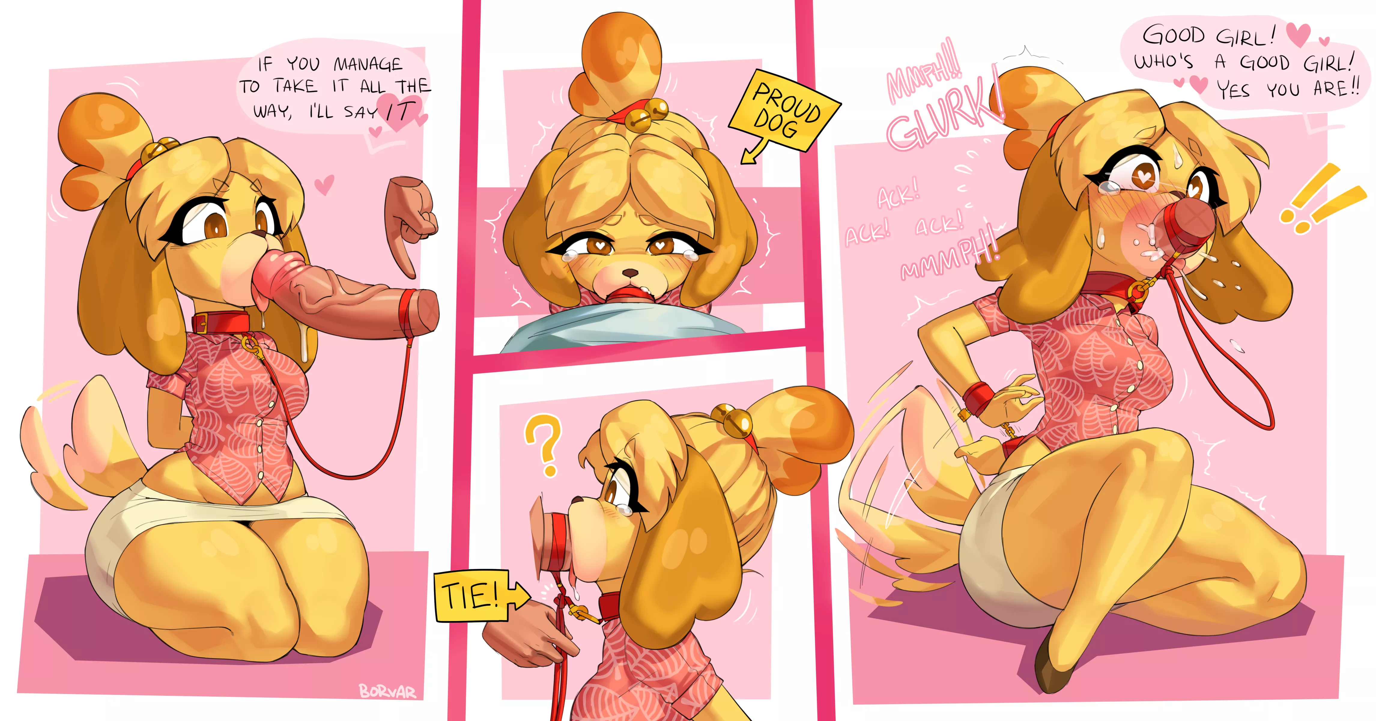 Isabelle being a good girl [M/F] (borvar)