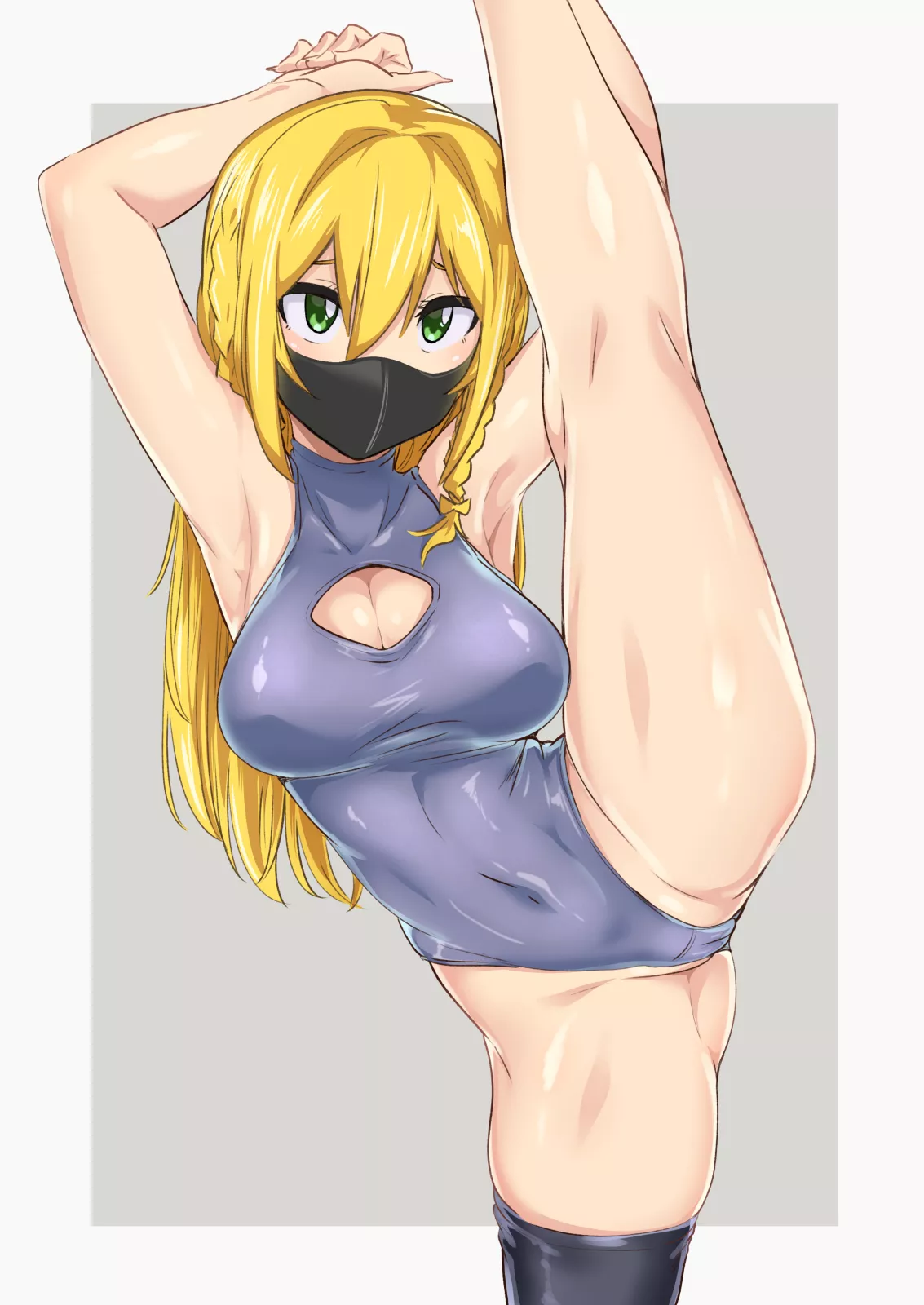 I-Shaped Balance Masked Leotard (Kizuki Rei) [Original]