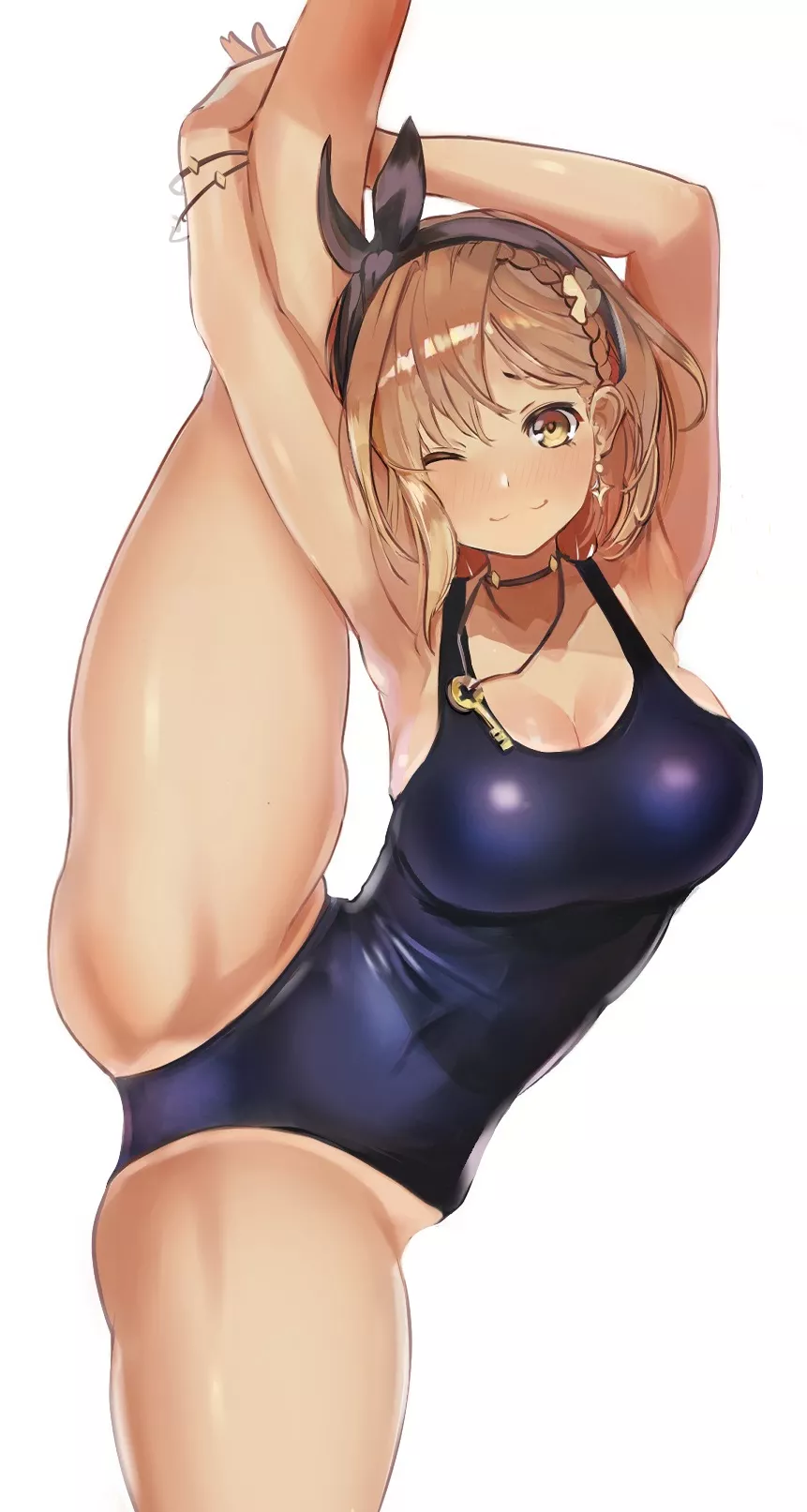 I-Shaped Balance Swimsuit Ryza (Usausanopopo5) [Atelier]