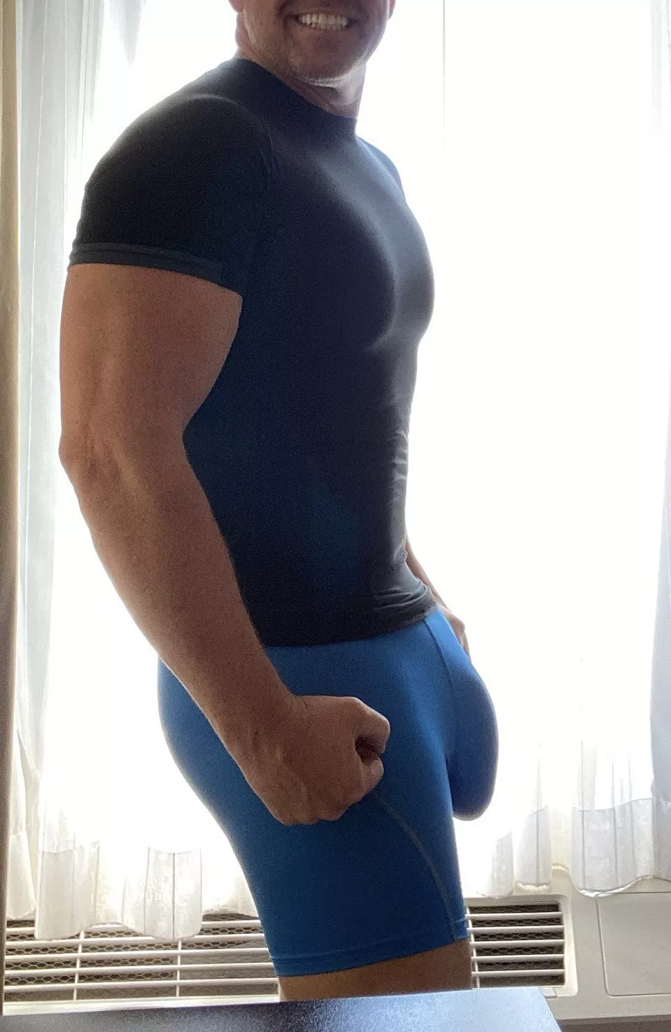 It is almost impossible to hide my massive bulge. Not that I really try to hide it😉