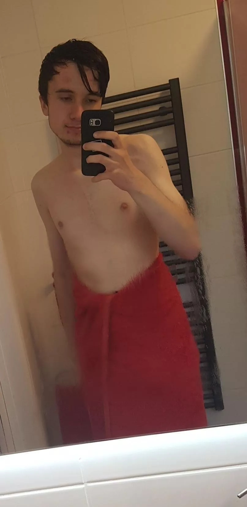 It's a shame the towel didn't fall down ðŸ˜‰(18)