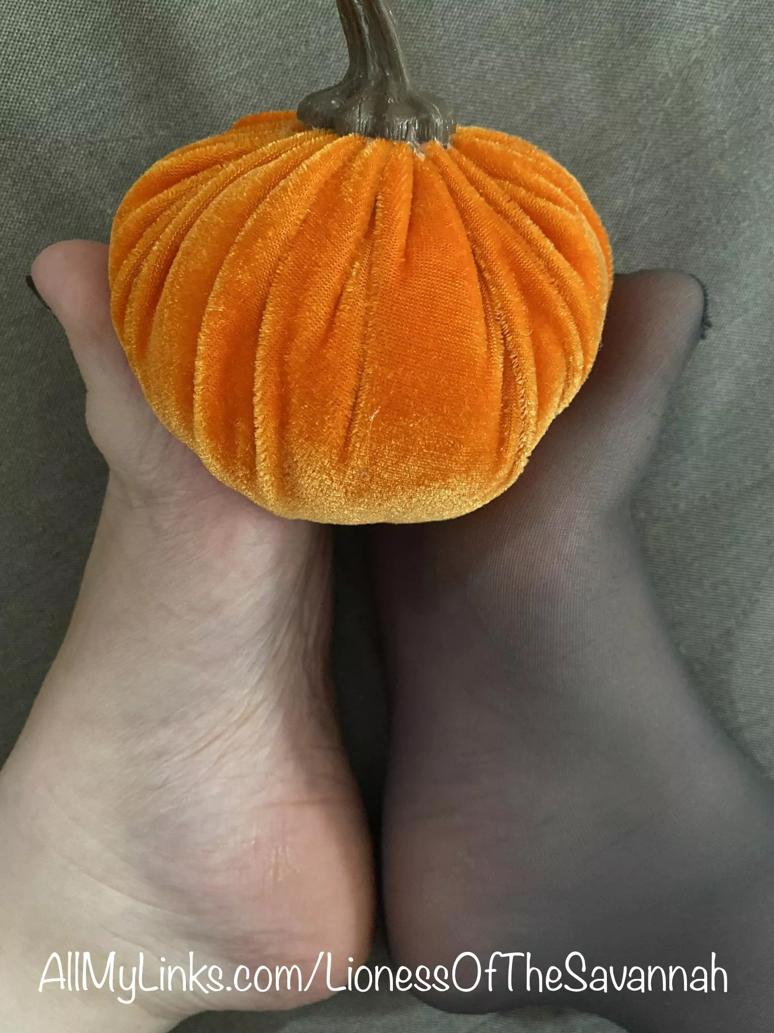 Itâ€™s Halloween season! ðŸŽƒ Donâ€™t you wish something else was between my feet instead? ðŸ˜