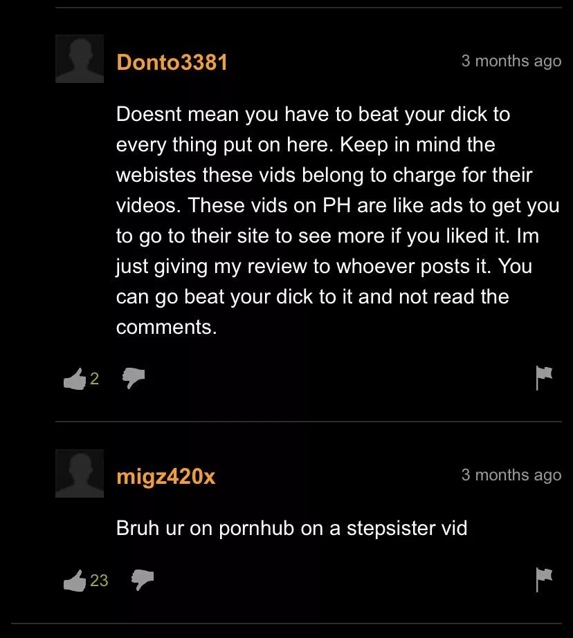 It’s just porn