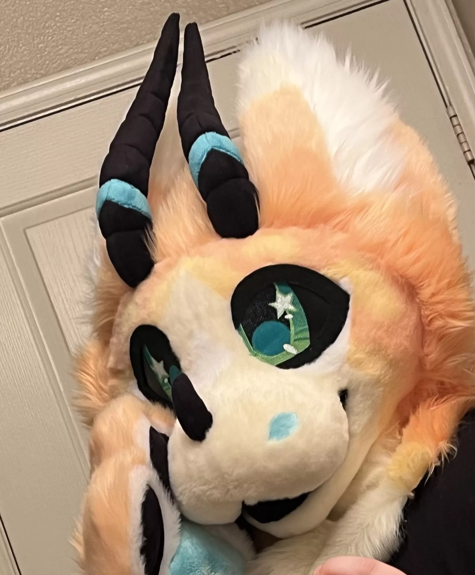 Itâ€™s my first Fursuit Friday! This fluff arrived today, earlier than expected, and Iâ€™m absolutely overjoyed and needed to share! ðŸŽƒ