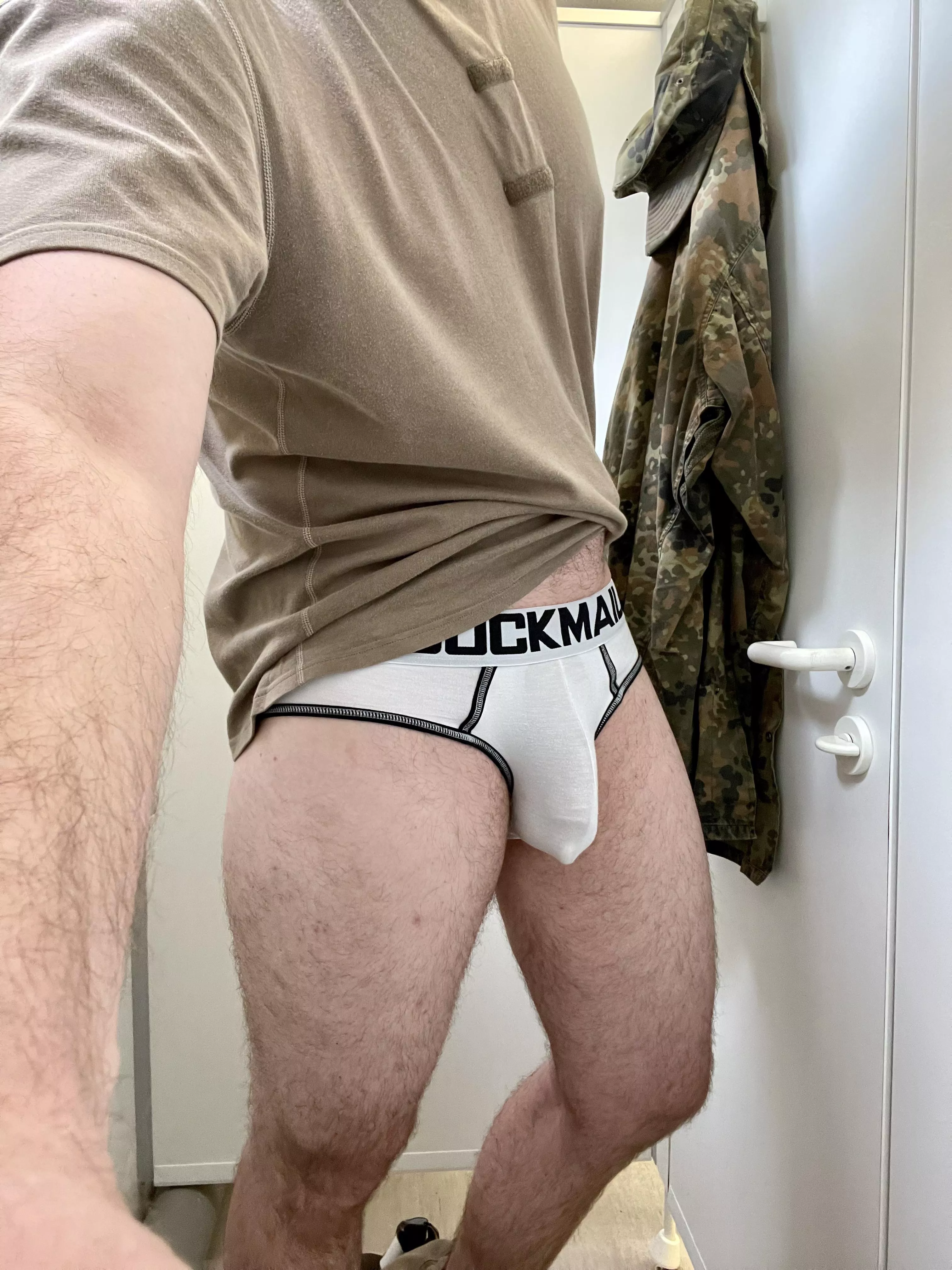 It’s nice to have lucky underwear on under the uniform 🙂