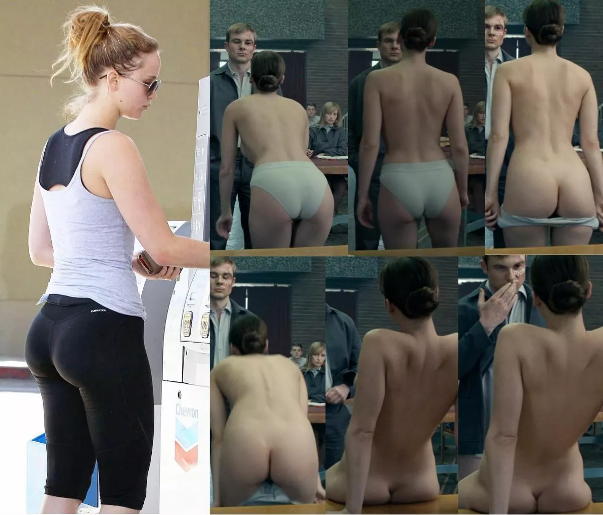 It's only 12:26 and I've already lost no nut November thanks to Jennifer Lawrence's fat ass. It just makes me so damn weak.